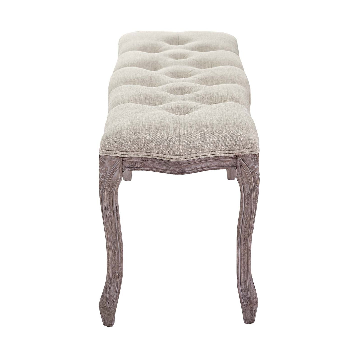Modway Regal Vintage French Upholstered Fabric Bench | Stools & Benches | Modishstore-6