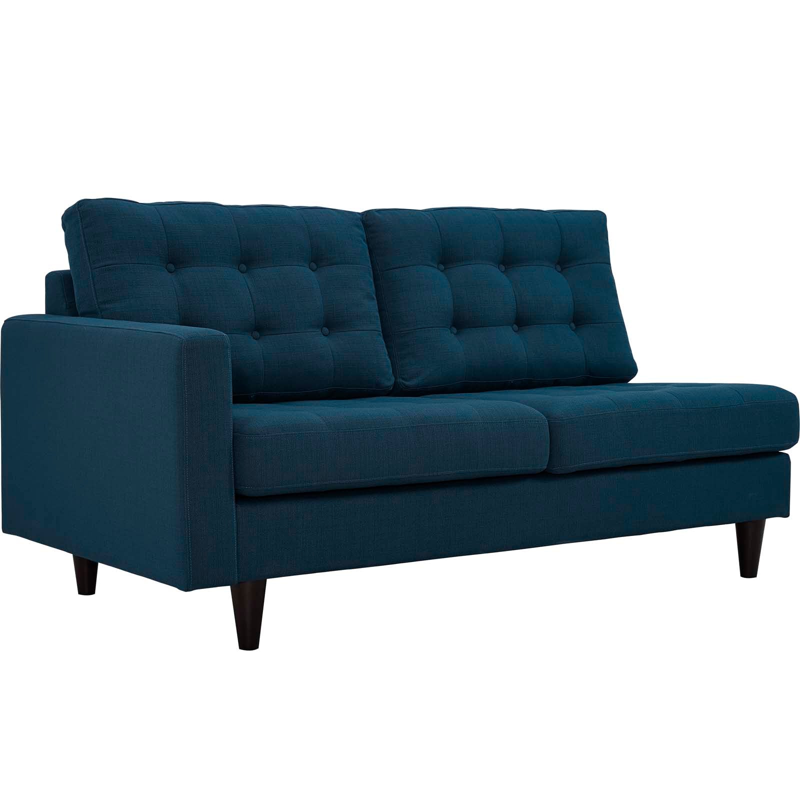 Modway Empress 2 Piece Upholstered Fabric Right Facing Bumper Sectional | Sofas | 