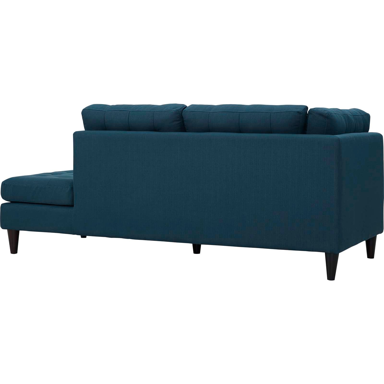 Modway Empress 2 Piece Upholstered Fabric Right Facing Bumper Sectional | Sofas | 