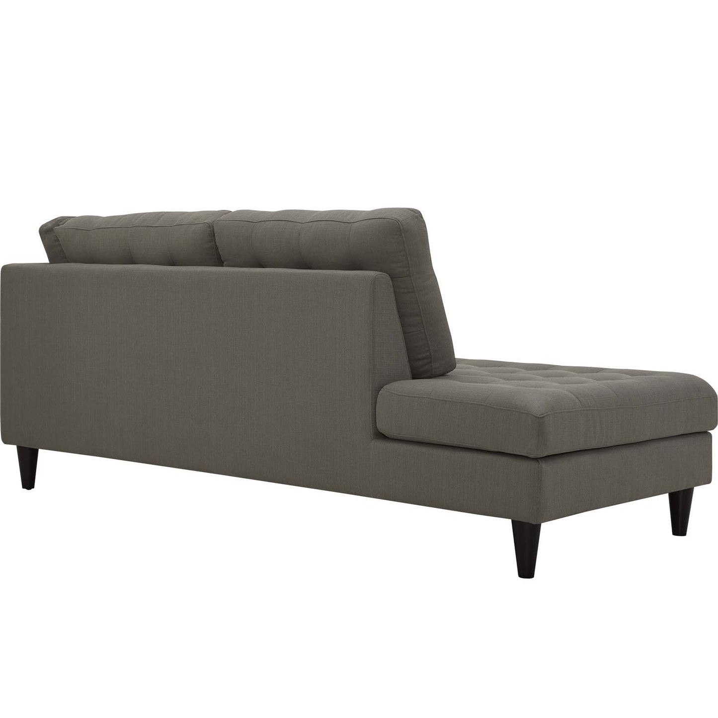 Modway Empress 2 Piece Upholstered Fabric Left Facing Bumper Sectional