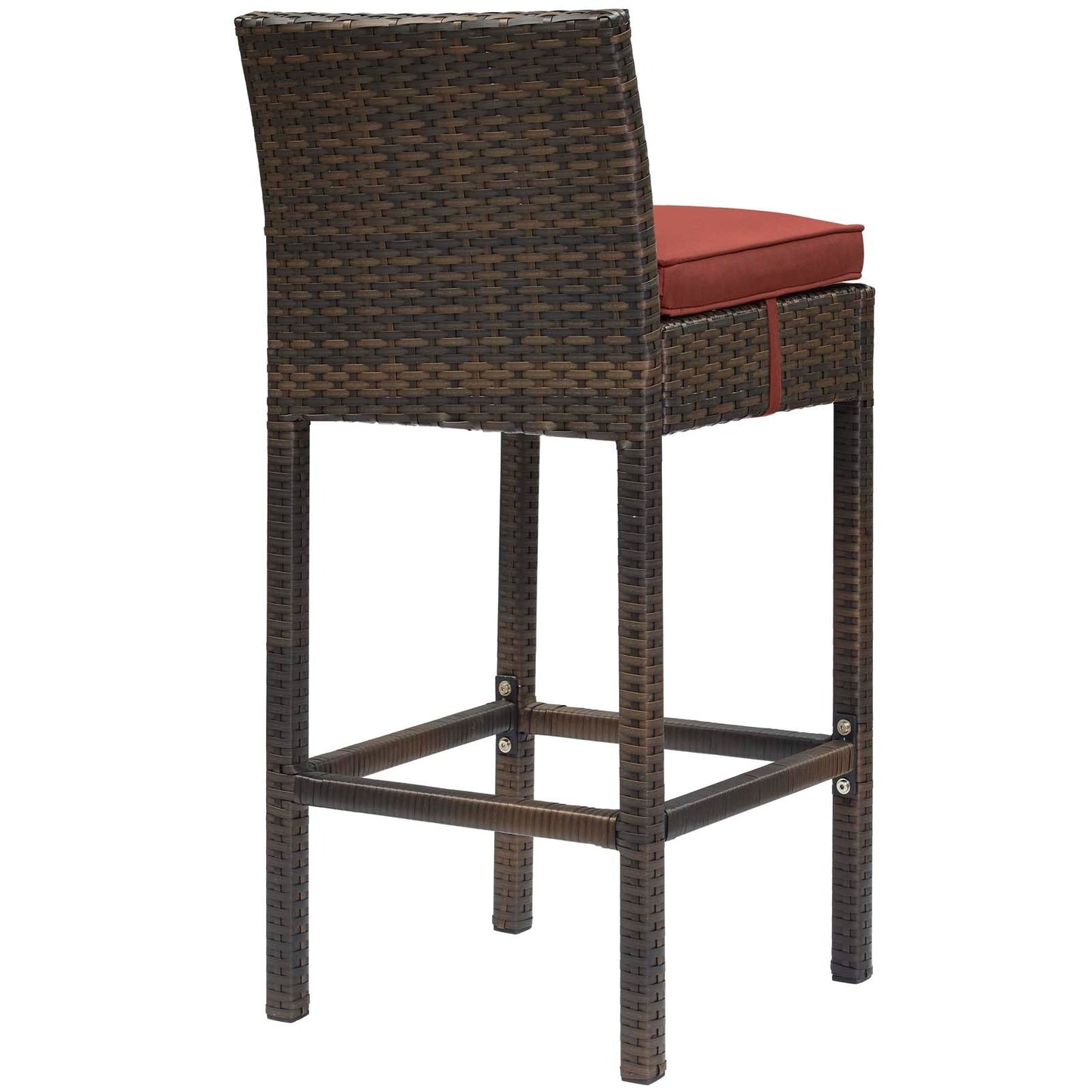 Modway Conduit Outdoor Patio Wicker Rattan Bar Stool | Bar Stools | 