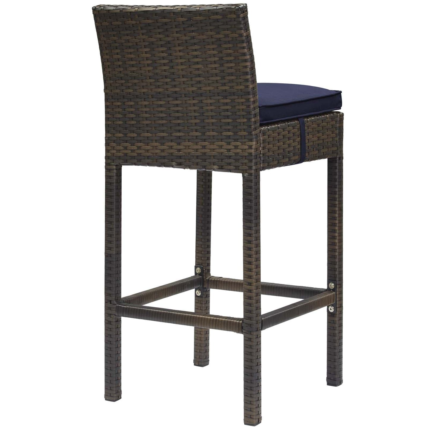 Modway Conduit Outdoor Patio Wicker Rattan Bar Stool | Bar Stools | 