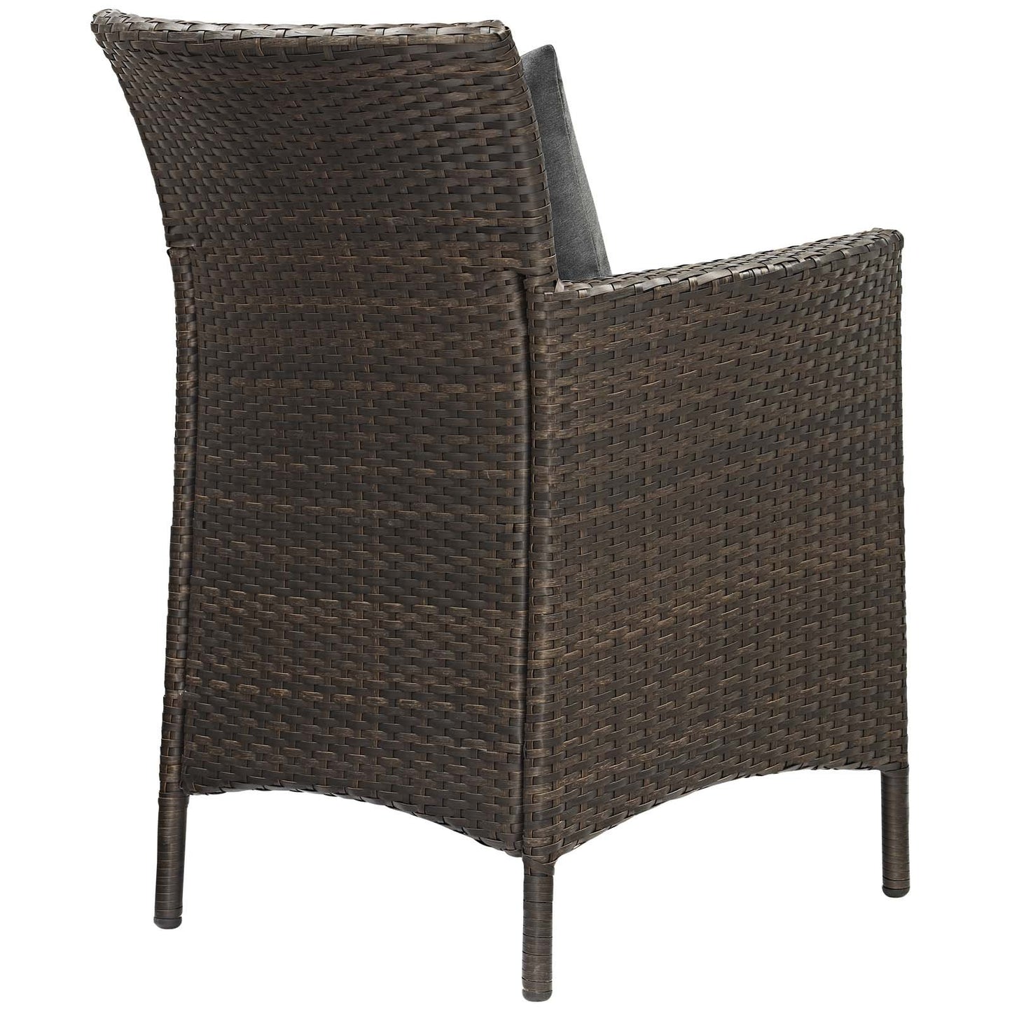 Modway Conduit Outdoor Patio Wicker Rattan Dining Armchair