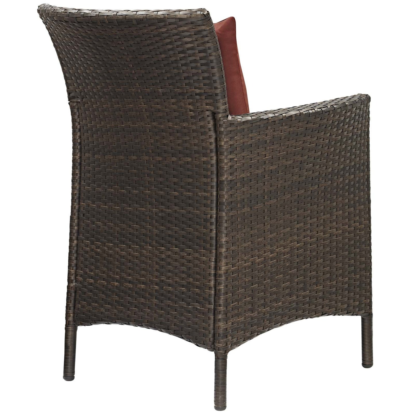 Modway Conduit Outdoor Patio Wicker Rattan Dining Armchair