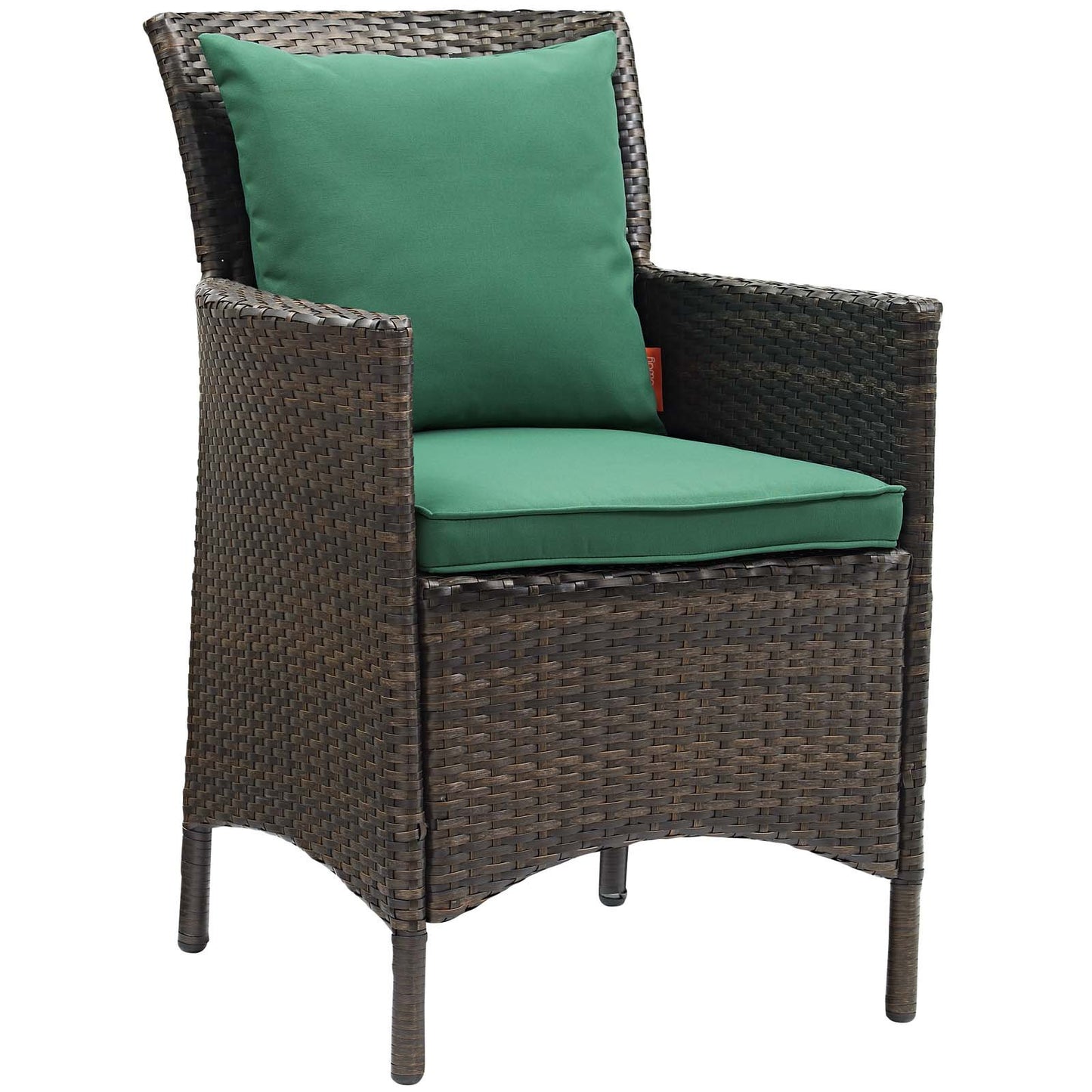 Modway Conduit Outdoor Patio Wicker Rattan Dining Armchair