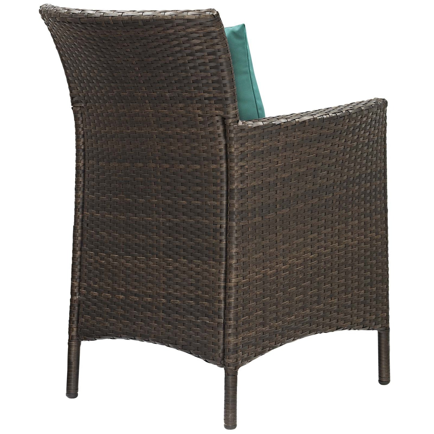 Modway Conduit Outdoor Patio Wicker Rattan Dining Armchair