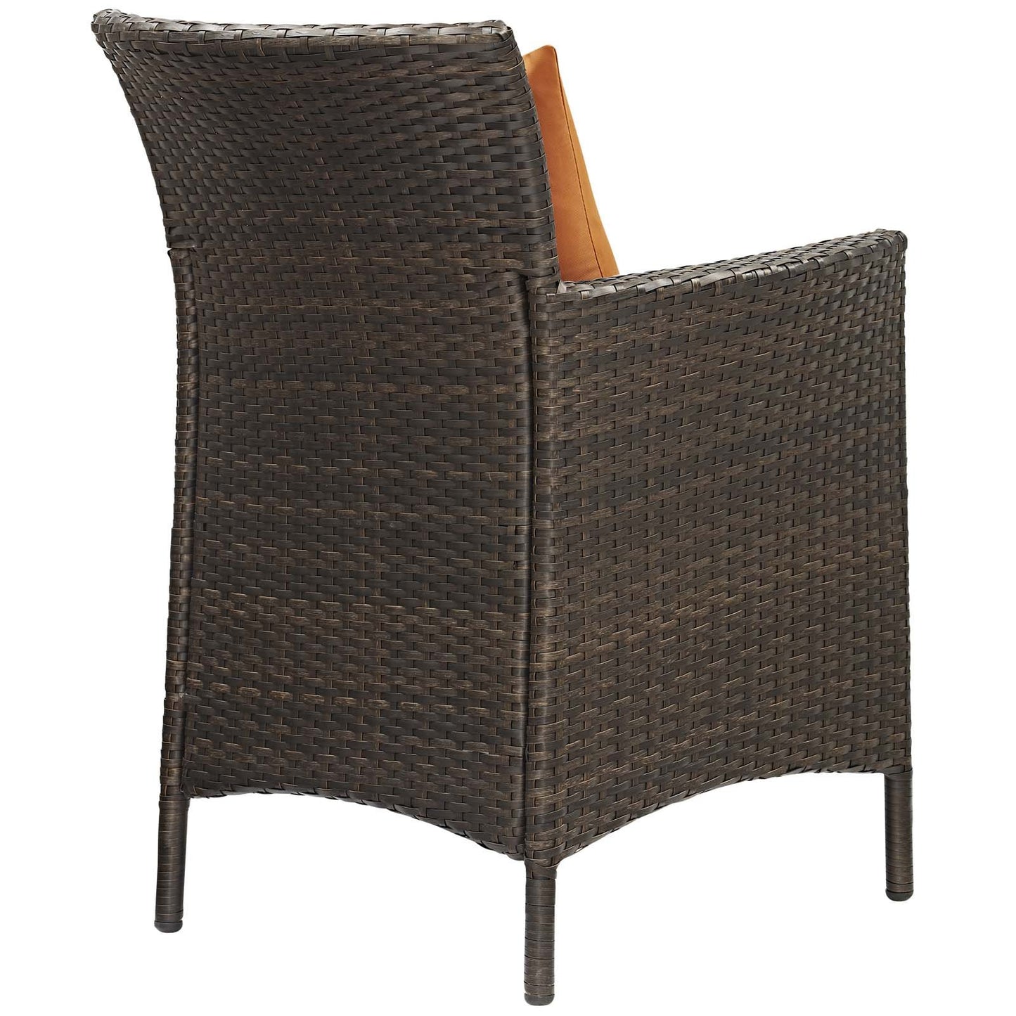 Modway Conduit Outdoor Patio Wicker Rattan Dining Armchair