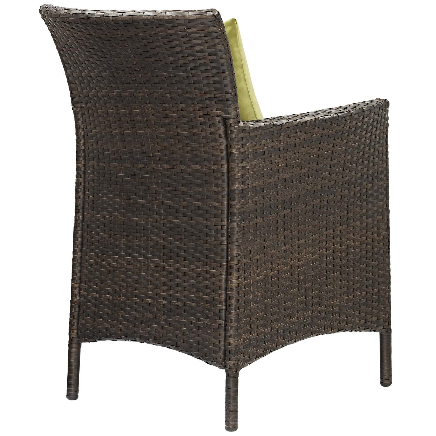Modway Conduit Outdoor Patio Wicker Rattan Dining Armchair