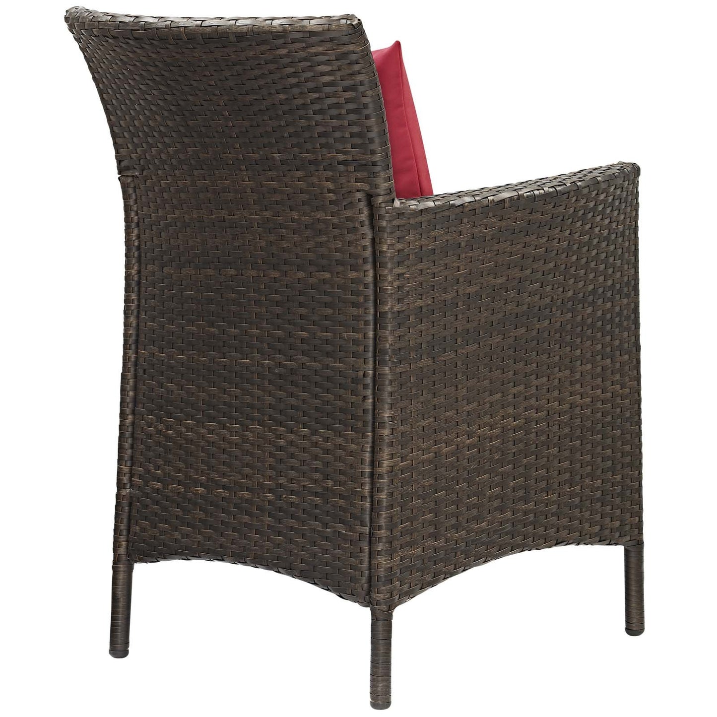 Modway Conduit Outdoor Patio Wicker Rattan Dining Armchair