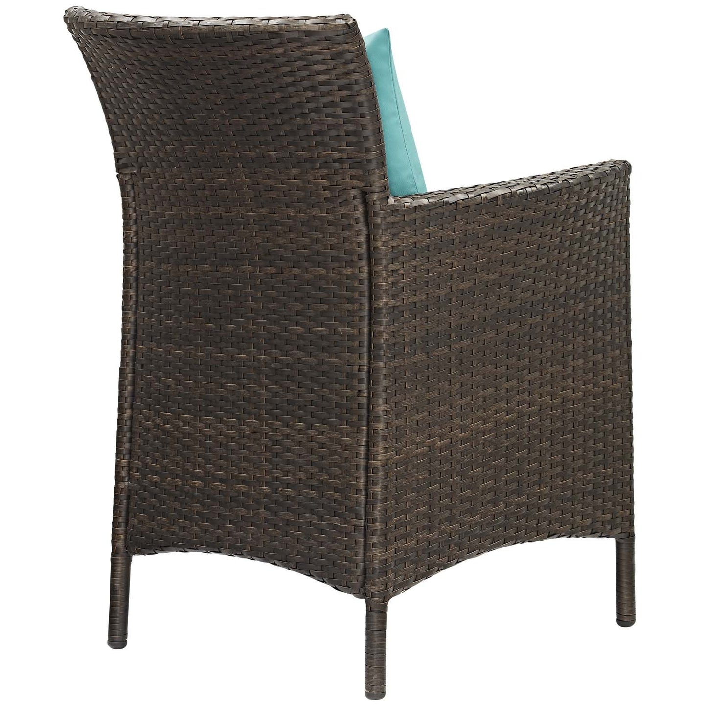Modway Conduit Outdoor Patio Wicker Rattan Dining Armchair