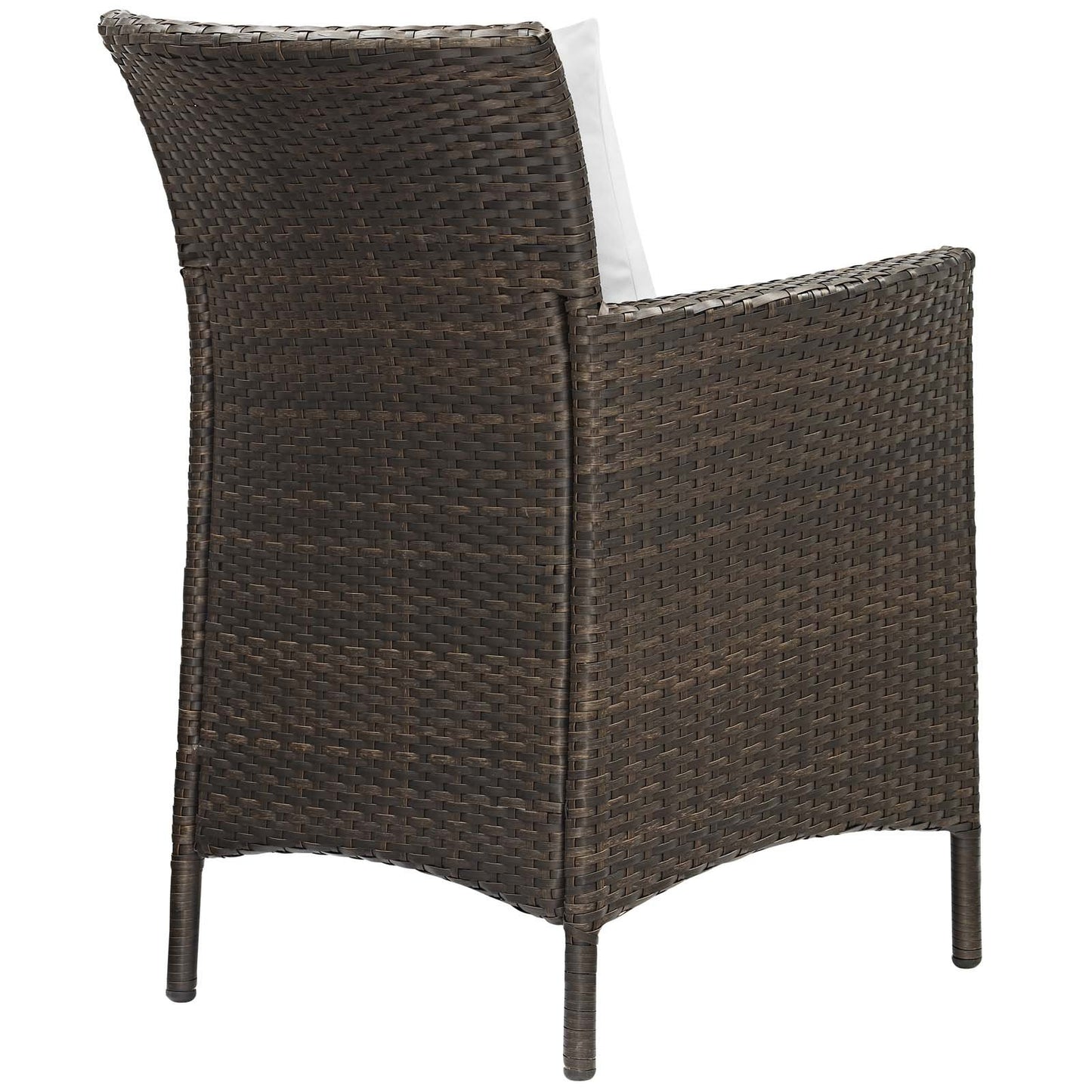 Modway Conduit Outdoor Patio Wicker Rattan Dining Armchair