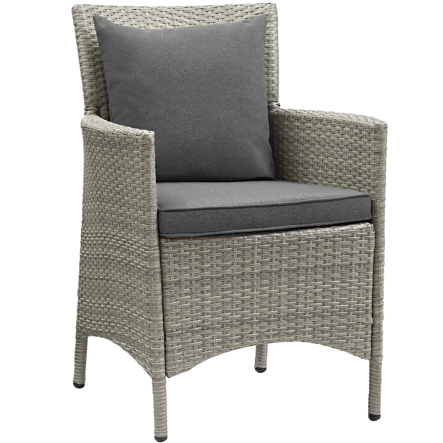 Modway Outdoor Patio Wicker Rattan Dining Armchair | Armchairs | Modishstore-35