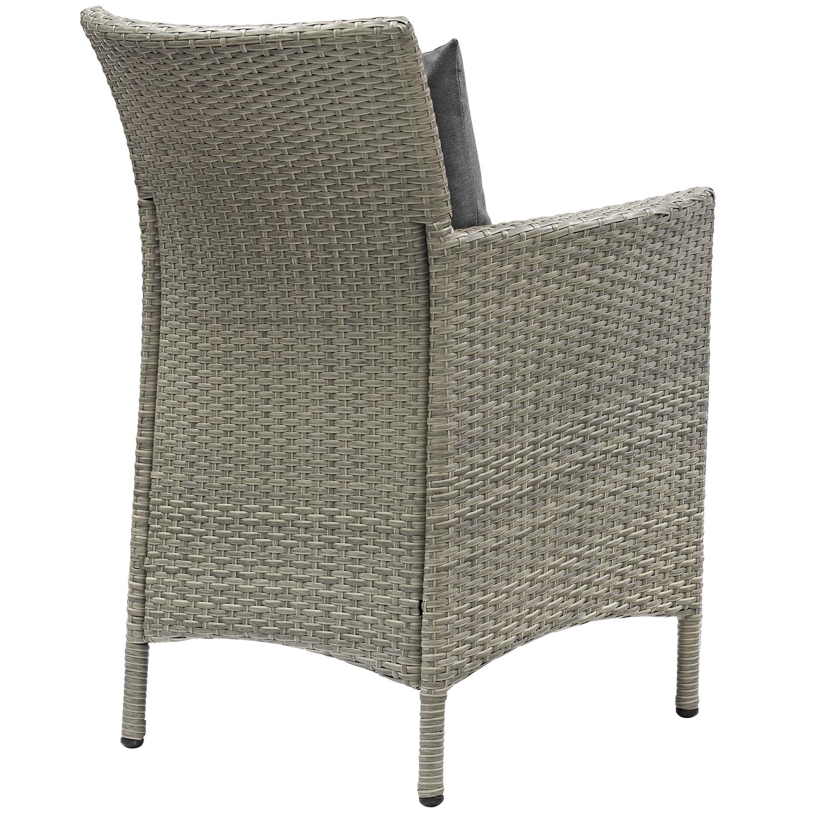 Modway Outdoor Patio Wicker Rattan Dining Armchair | Armchairs | Modishstore-5