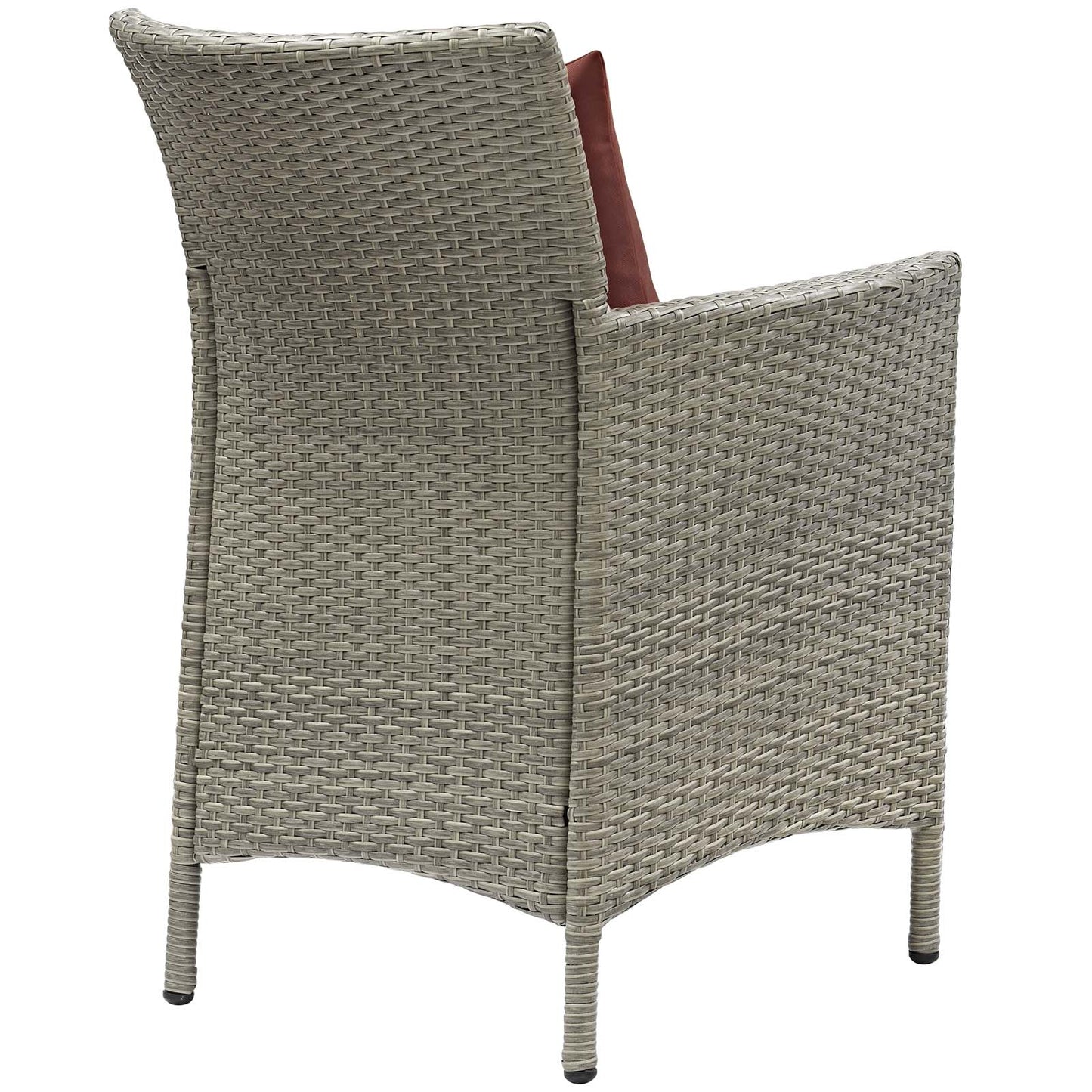 Modway Outdoor Patio Wicker Rattan Dining Armchair | Armchairs | Modishstore-6
