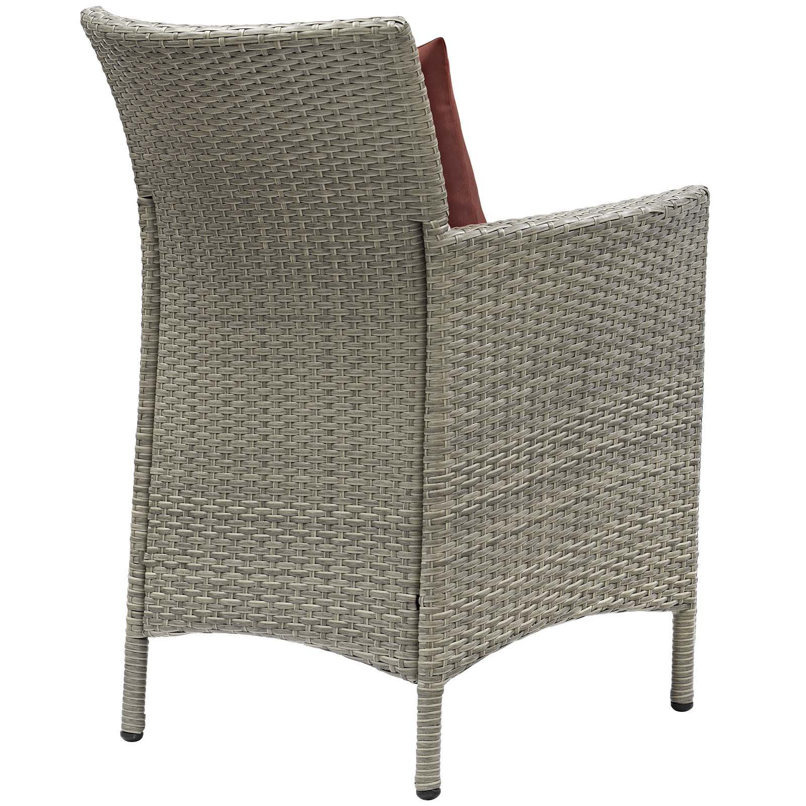 Modway Outdoor Patio Wicker Rattan Dining Armchair | Armchairs | Modishstore-6