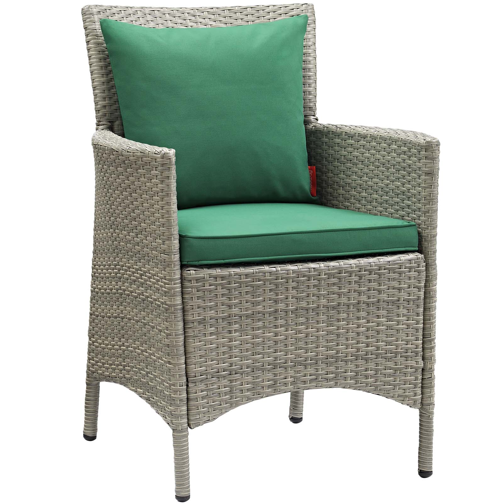 Modway Outdoor Patio Wicker Rattan Dining Armchair | Armchairs | Modishstore-28