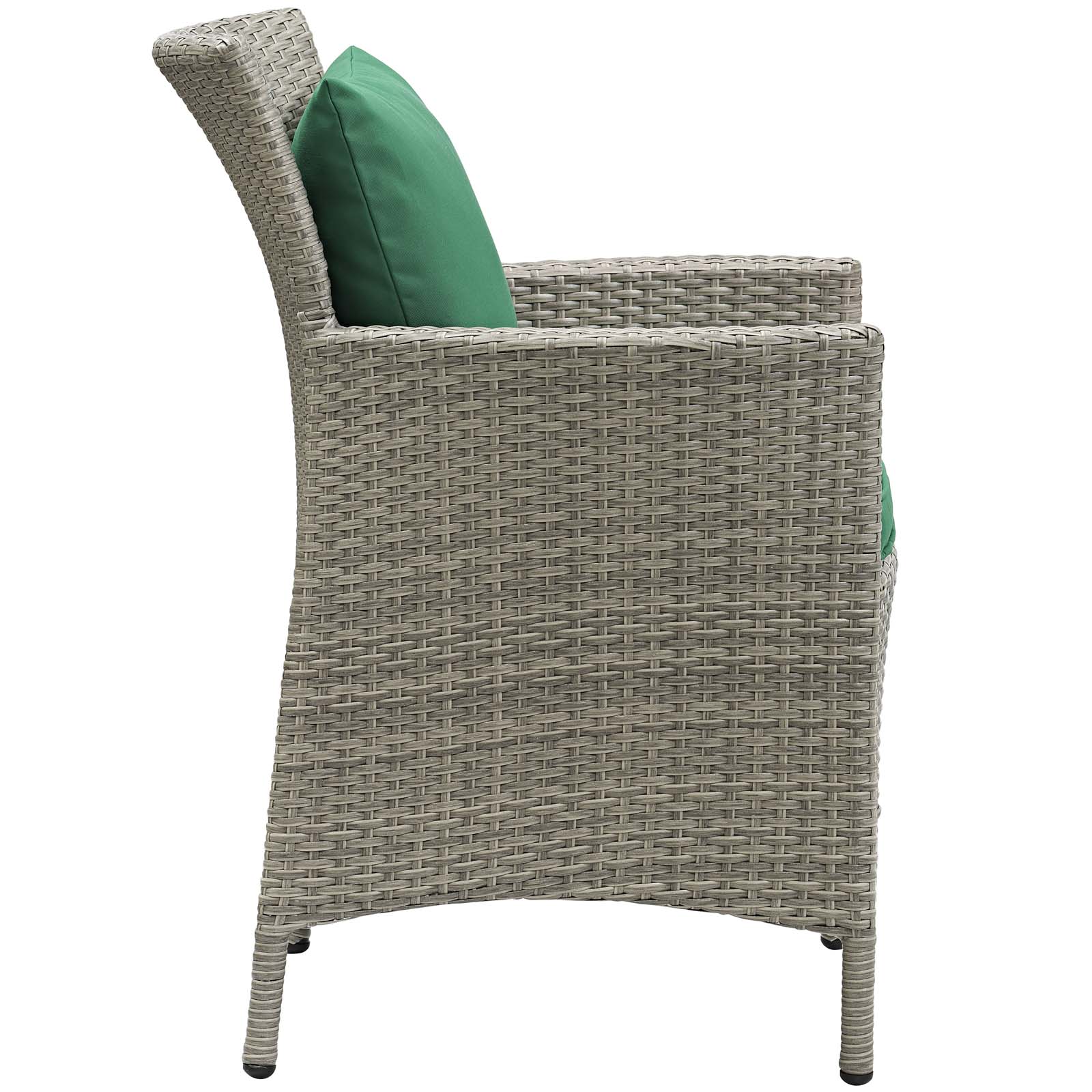 Modway Outdoor Patio Wicker Rattan Dining Armchair | Armchairs | Modishstore-7