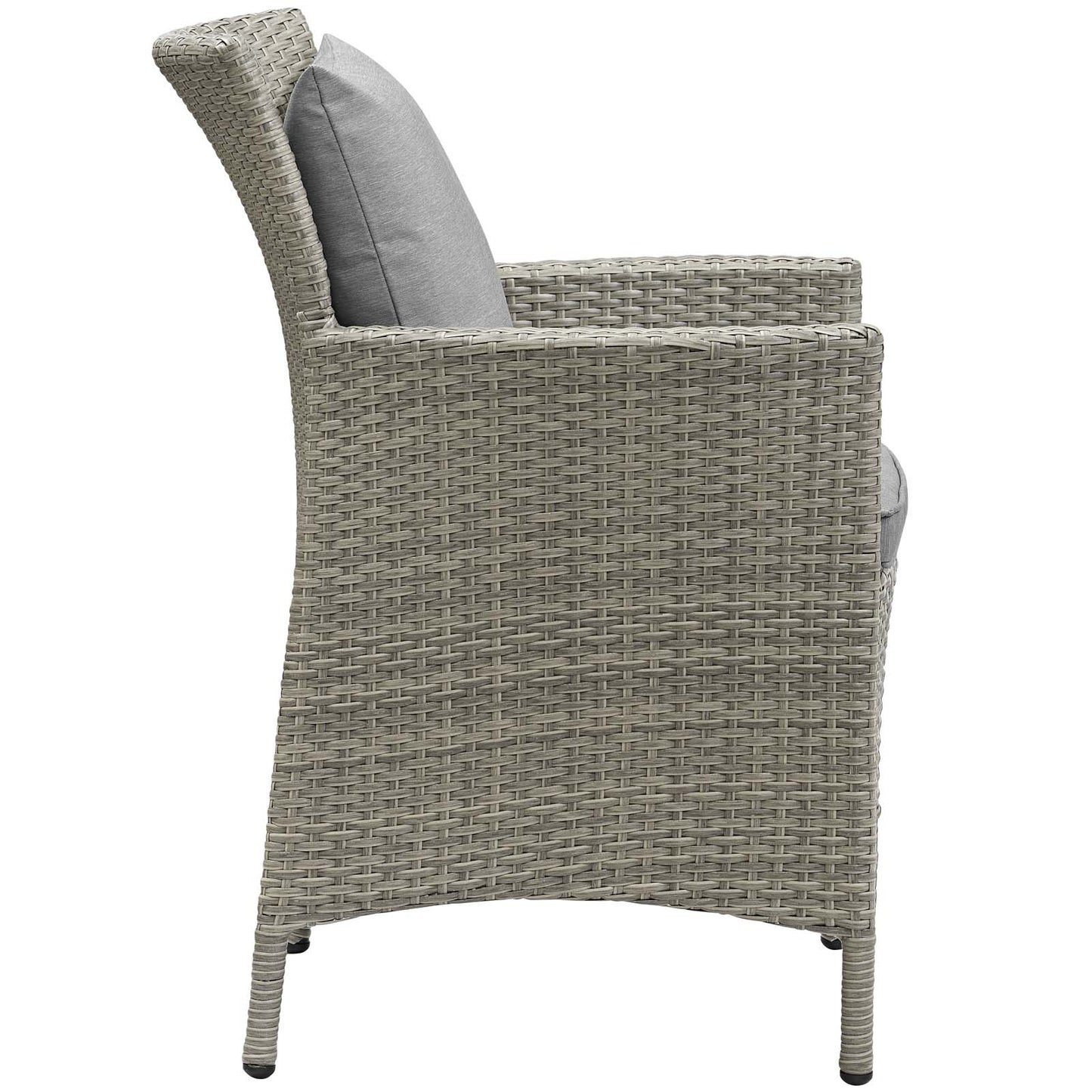 Modway Outdoor Patio Wicker Rattan Dining Armchair | Armchairs | Modishstore-10