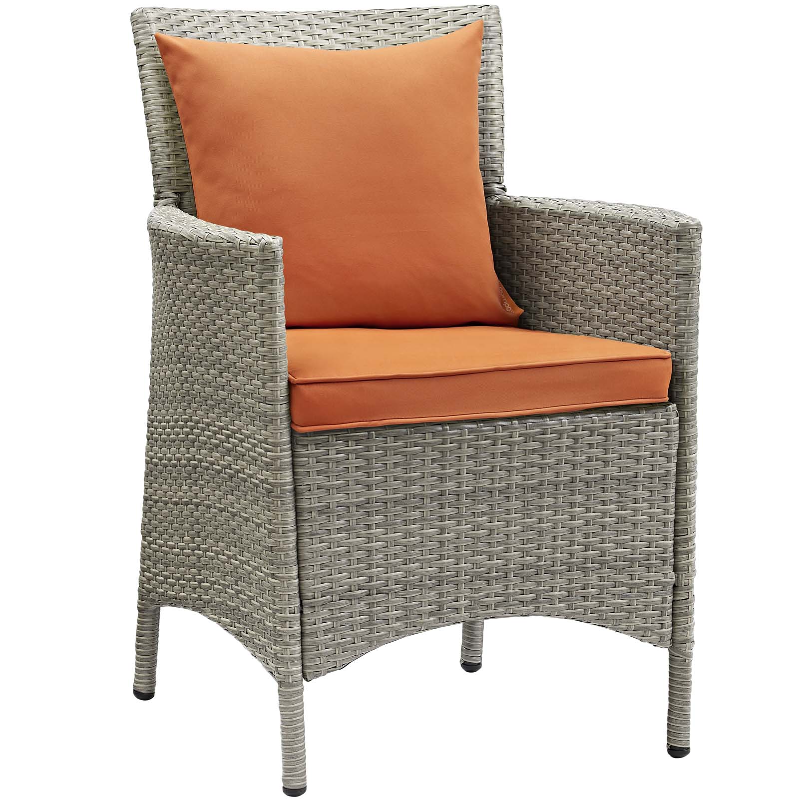 Modway Outdoor Patio Wicker Rattan Dining Armchair | Armchairs | Modishstore-29