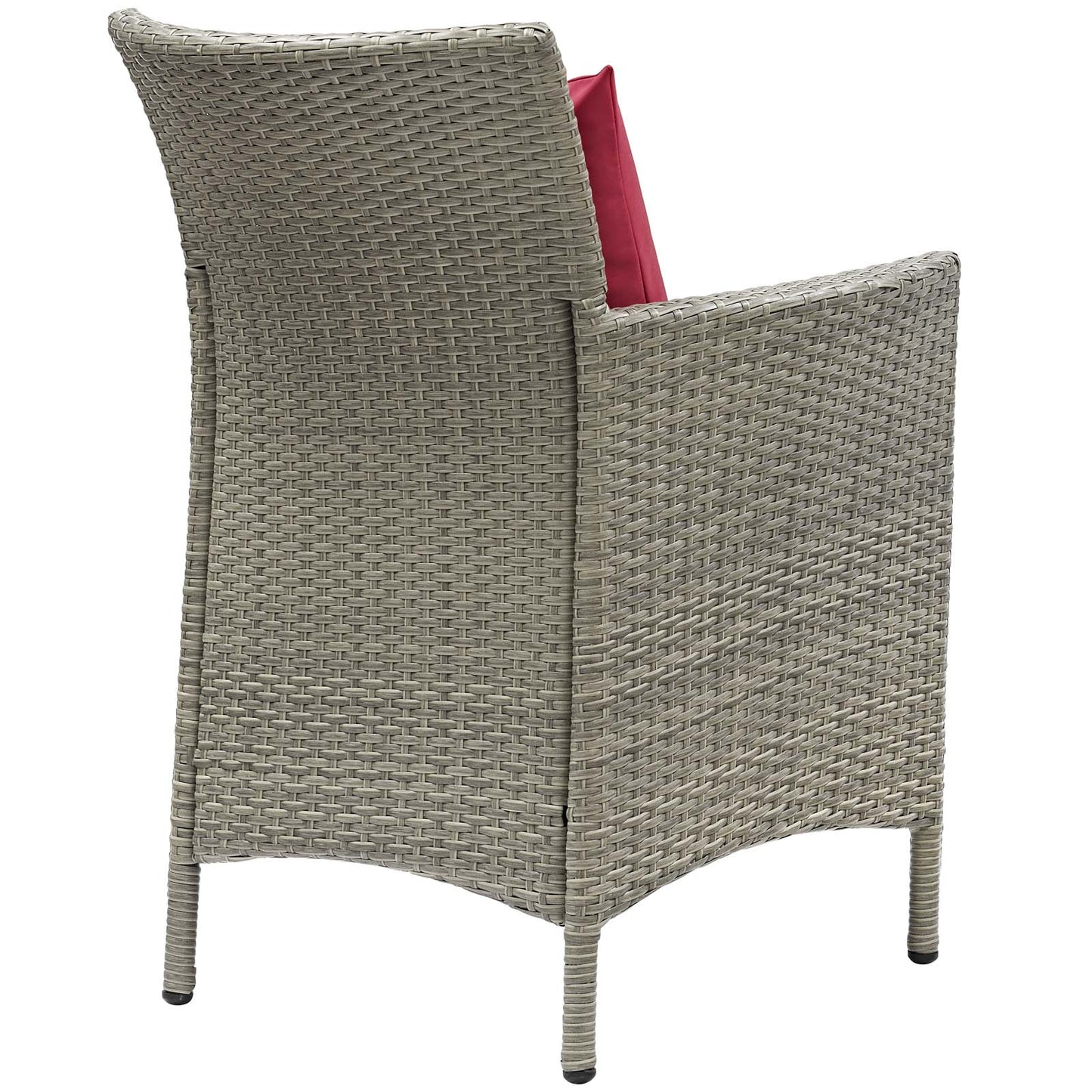 Modway Outdoor Patio Wicker Rattan Dining Armchair | Armchairs | Modishstore-21