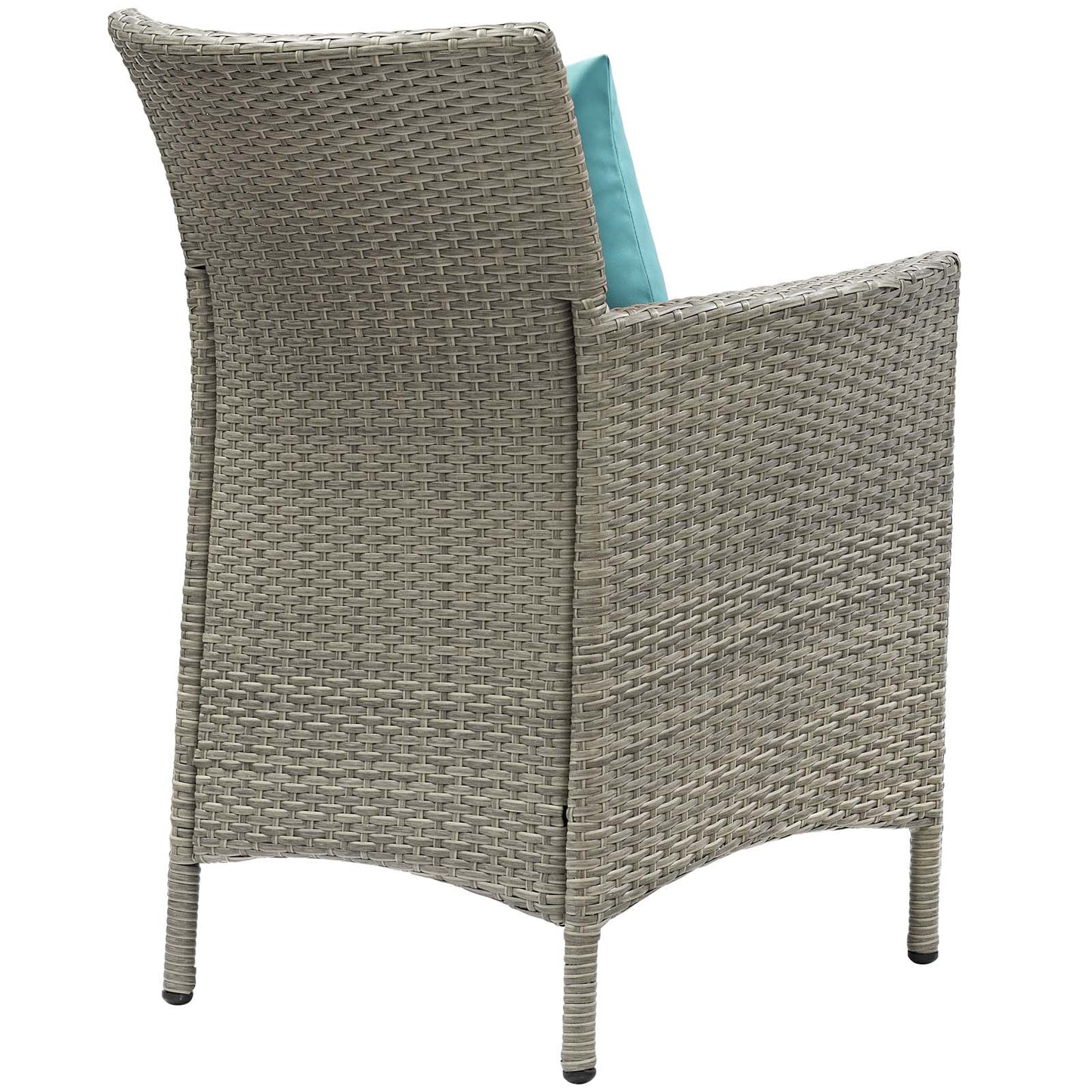 Modway Outdoor Patio Wicker Rattan Dining Armchair | Armchairs | Modishstore-23