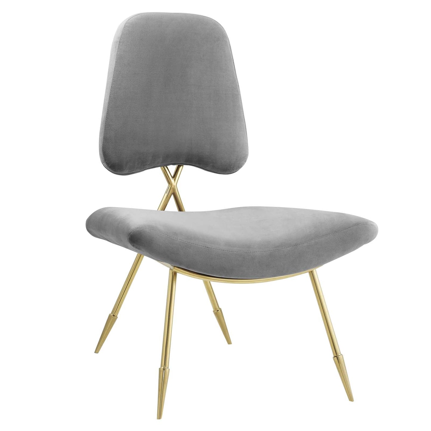 Modway Ponder Performance Velvet Lounge Chair | Lounge Chairs | Modishstore-12