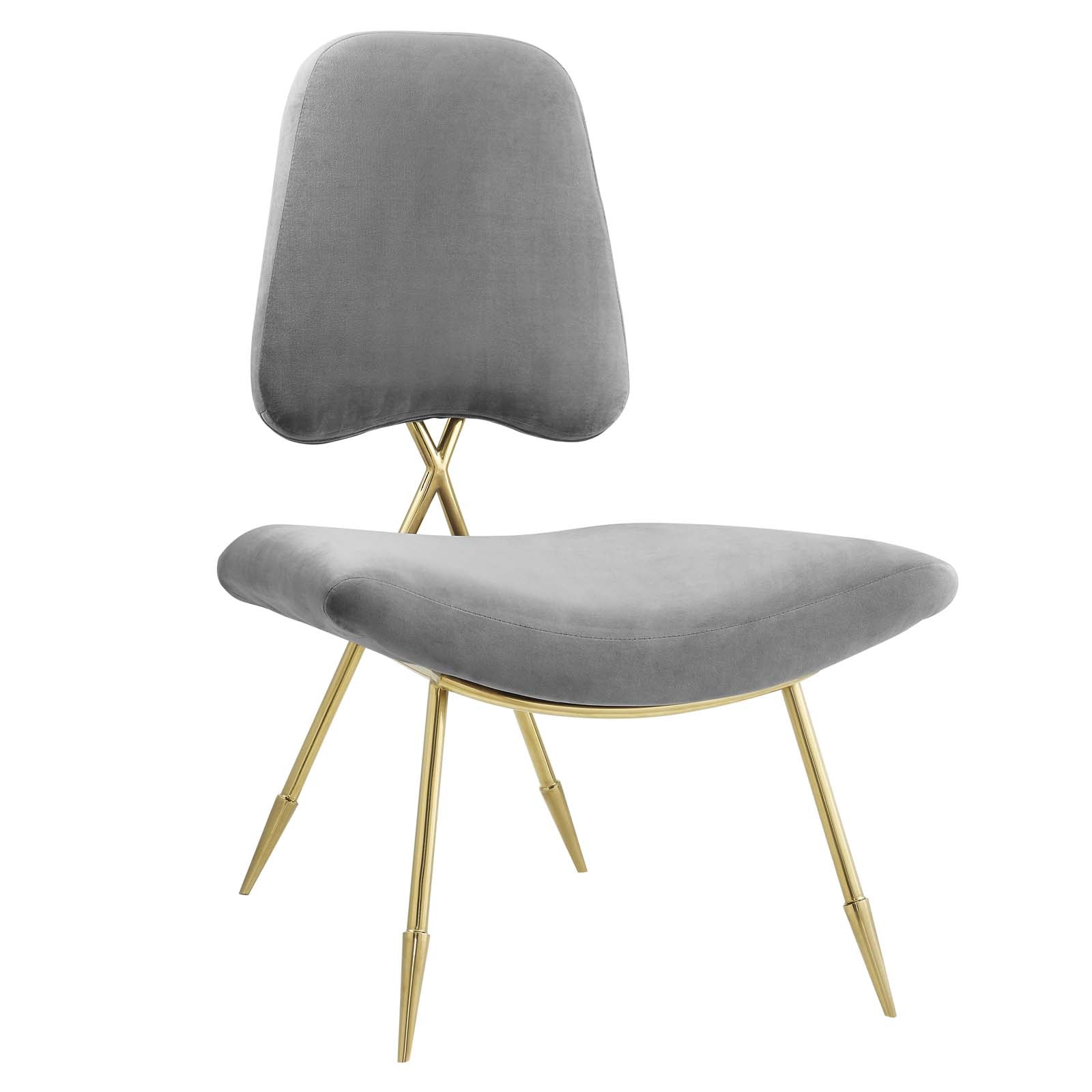 Modway Ponder Performance Velvet Lounge Chair | Lounge Chairs | Modishstore-12