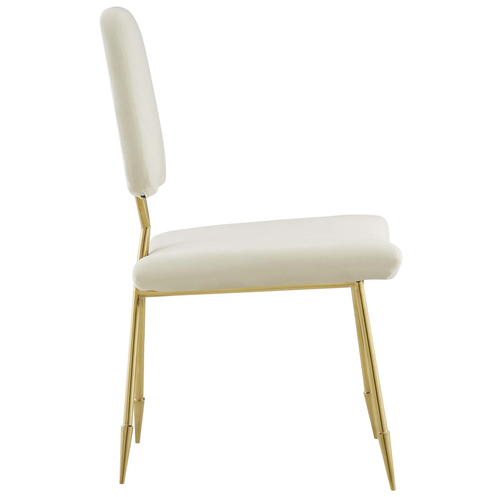 Modway Ponder Performance Velvet Dining Side Chair | Dining Chairs | Modishstore-4