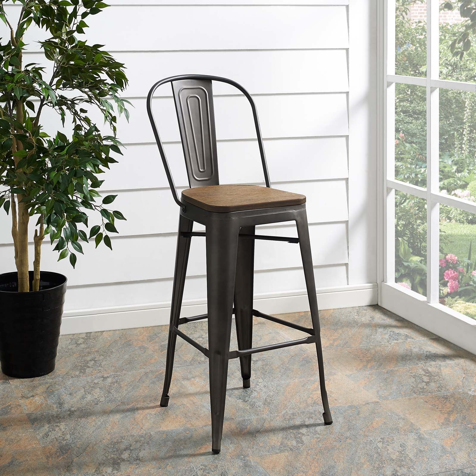 Modway Promenade Bar Stool | Bar Stools | Modishstore-5