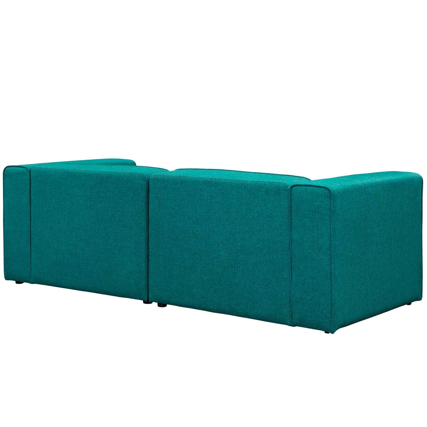 Modway Mingle 2 Piece Upholstered Fabric Sectional Sofa Set | Sofas | Modishstore-15