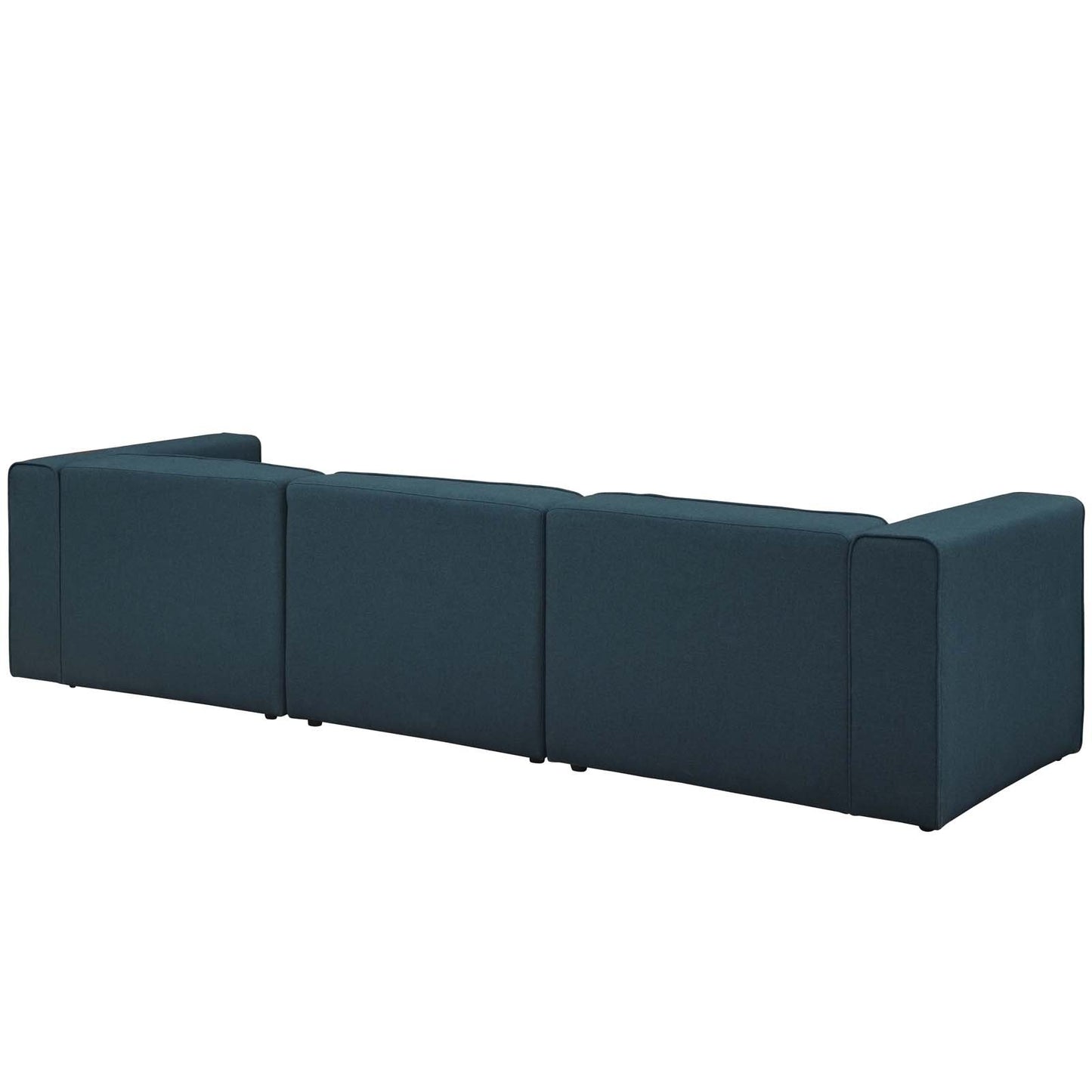 Modway Mingle 4 Piece Upholstered Fabric Sectional Sofa Set