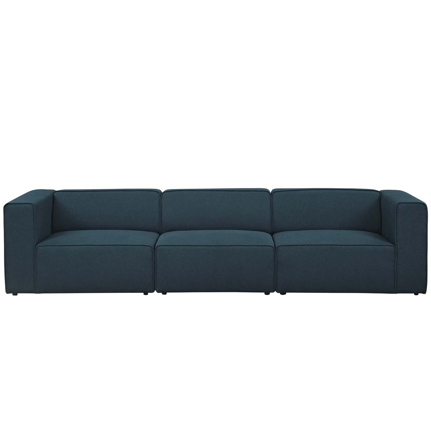 Modway Mingle 4 Piece Upholstered Fabric Sectional Sofa Set