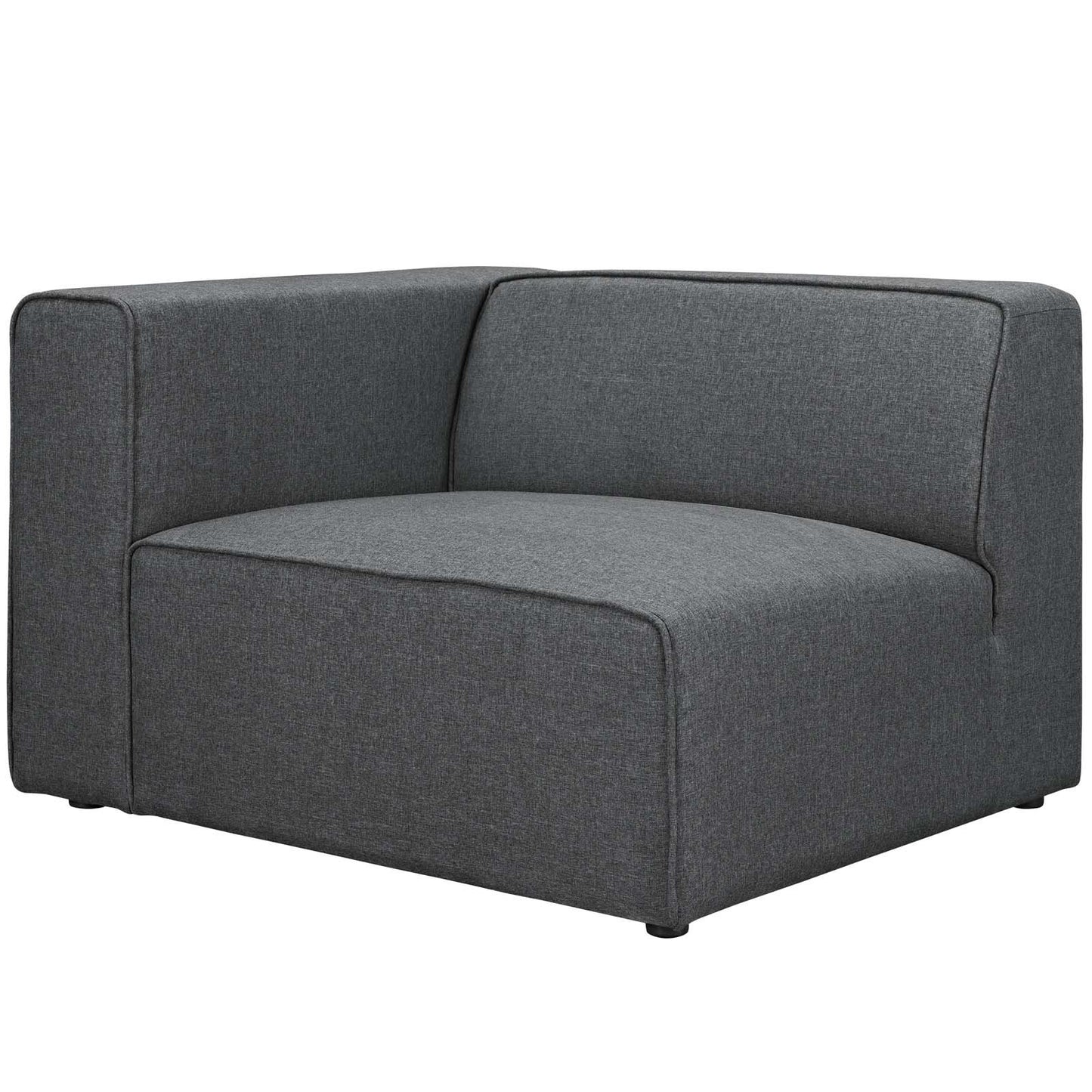 Modway Mingle 7 Piece Upholstered Fabric Sectional Sofa Set-EEI-2841