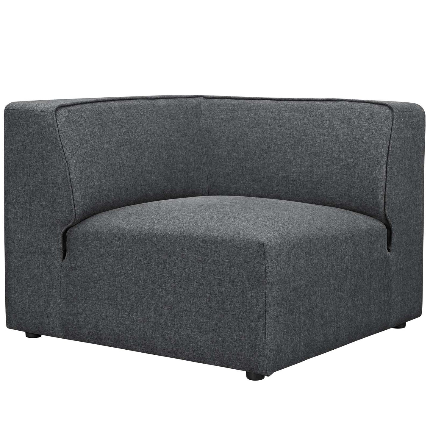 Modway Mingle 7 Piece Upholstered Fabric Sectional Sofa Set-EEI-2841