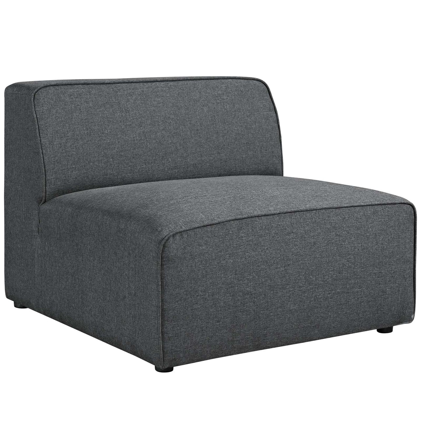 Modway Mingle 7 Piece Upholstered Fabric Sectional Sofa Set-EEI-2841