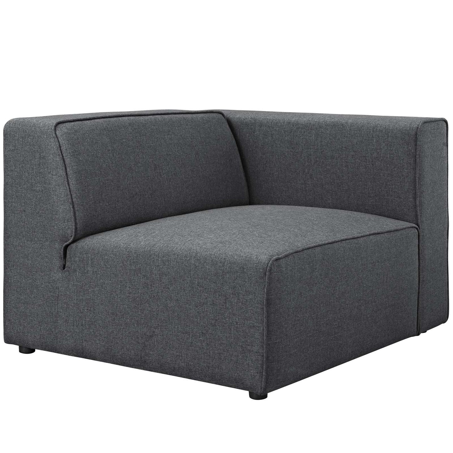 Modway Mingle 7 Piece Upholstered Fabric Sectional Sofa Set-EEI-2841