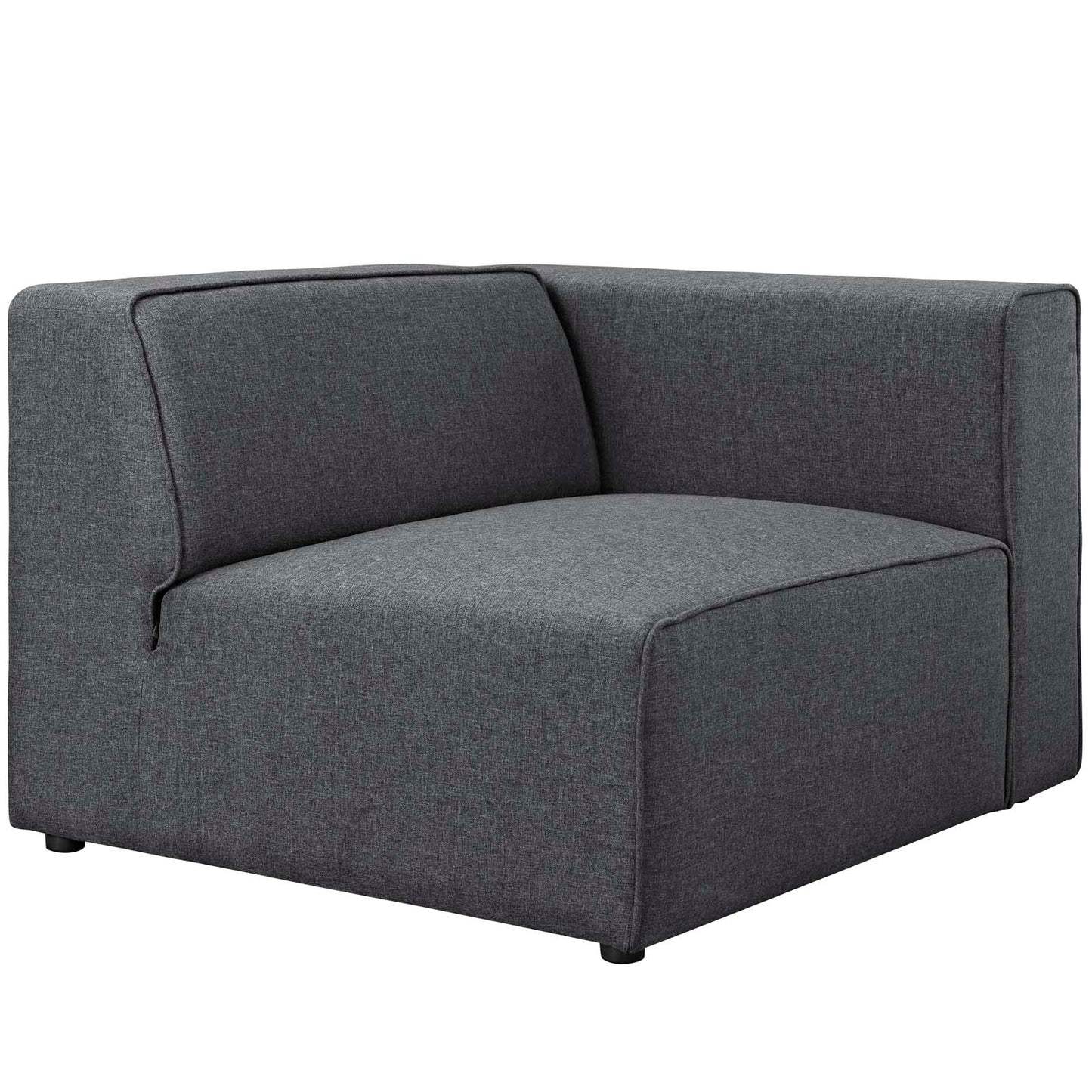 Modway Mingle 5 Piece Upholstered Fabric Sectional Sofa Set-EEI-2835 | Sofas | Modishstore-11