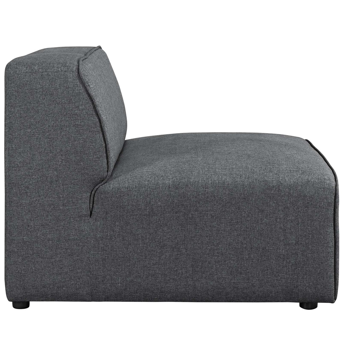 Modway Mingle 7 Piece Upholstered Fabric Sectional Sofa Set-EEI-2841