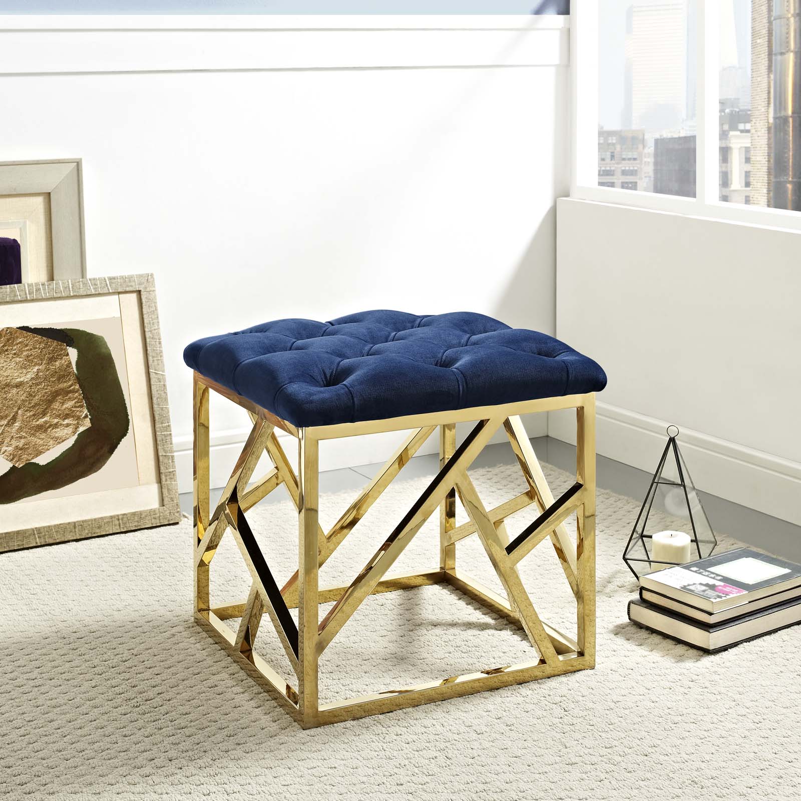 Modway Intersperse Ottoman-EEI-2845 | Ottomans