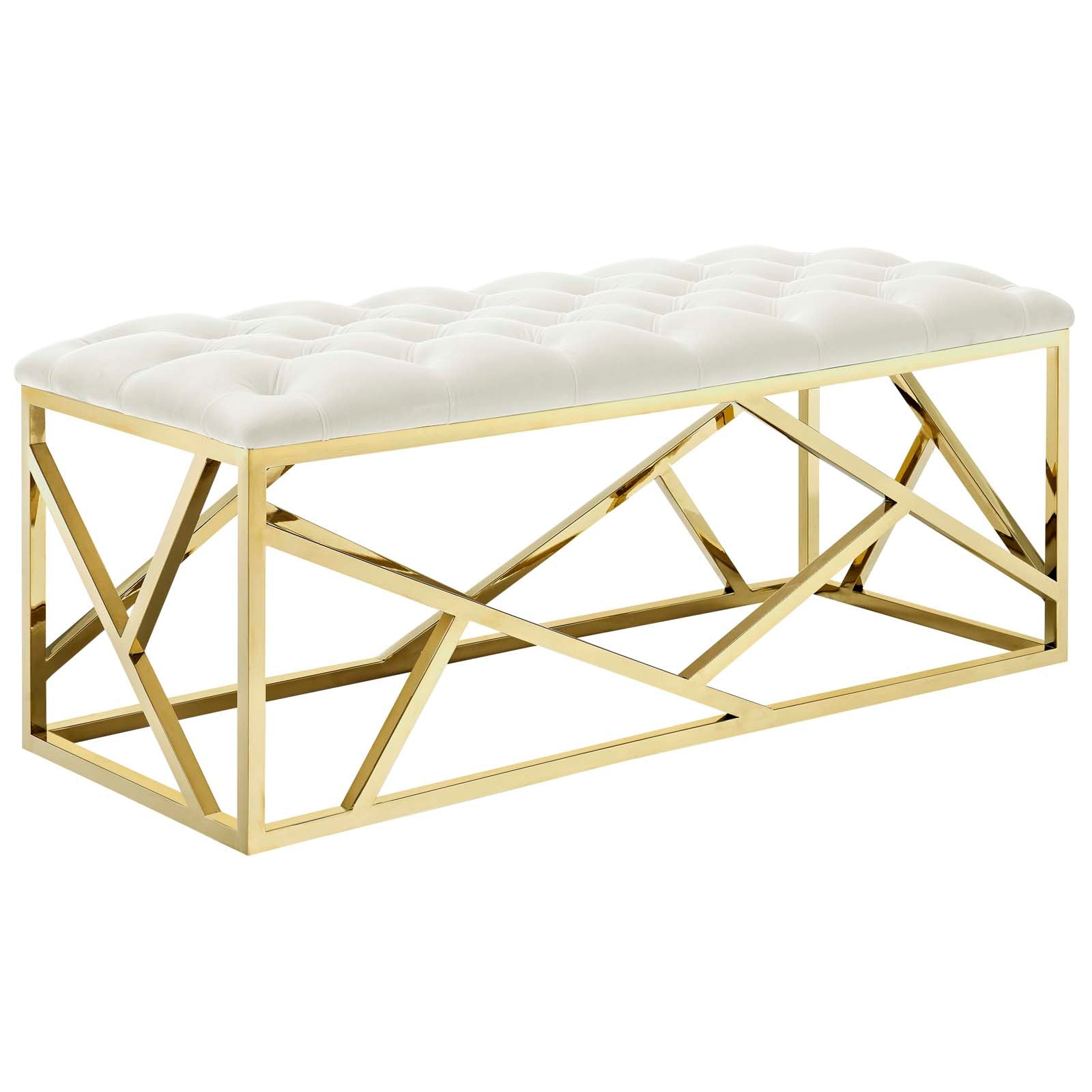 Modway Intersperse Bench | Stools & Benches | 