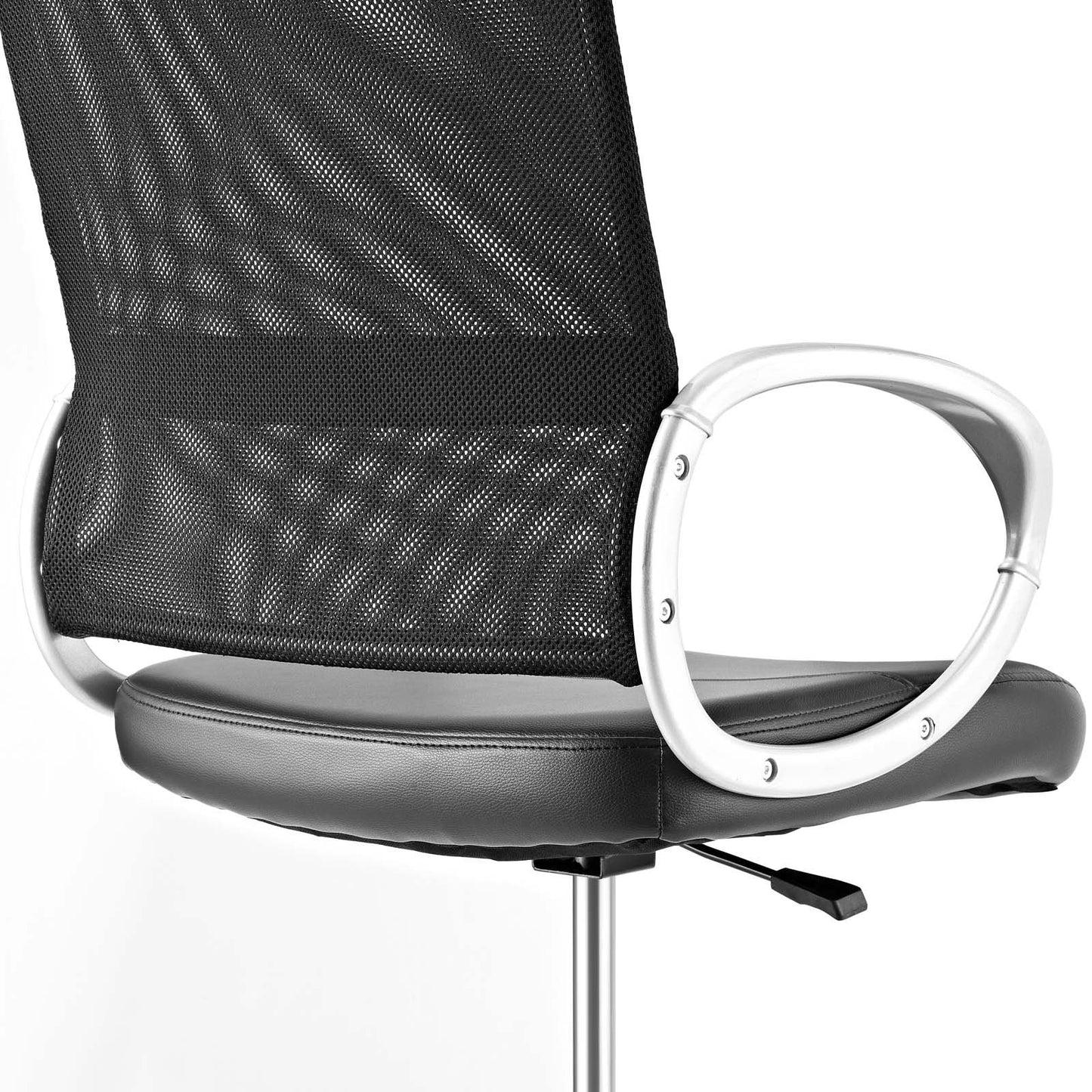 Modway Emblem Mesh and Vinyl Drafting Chair