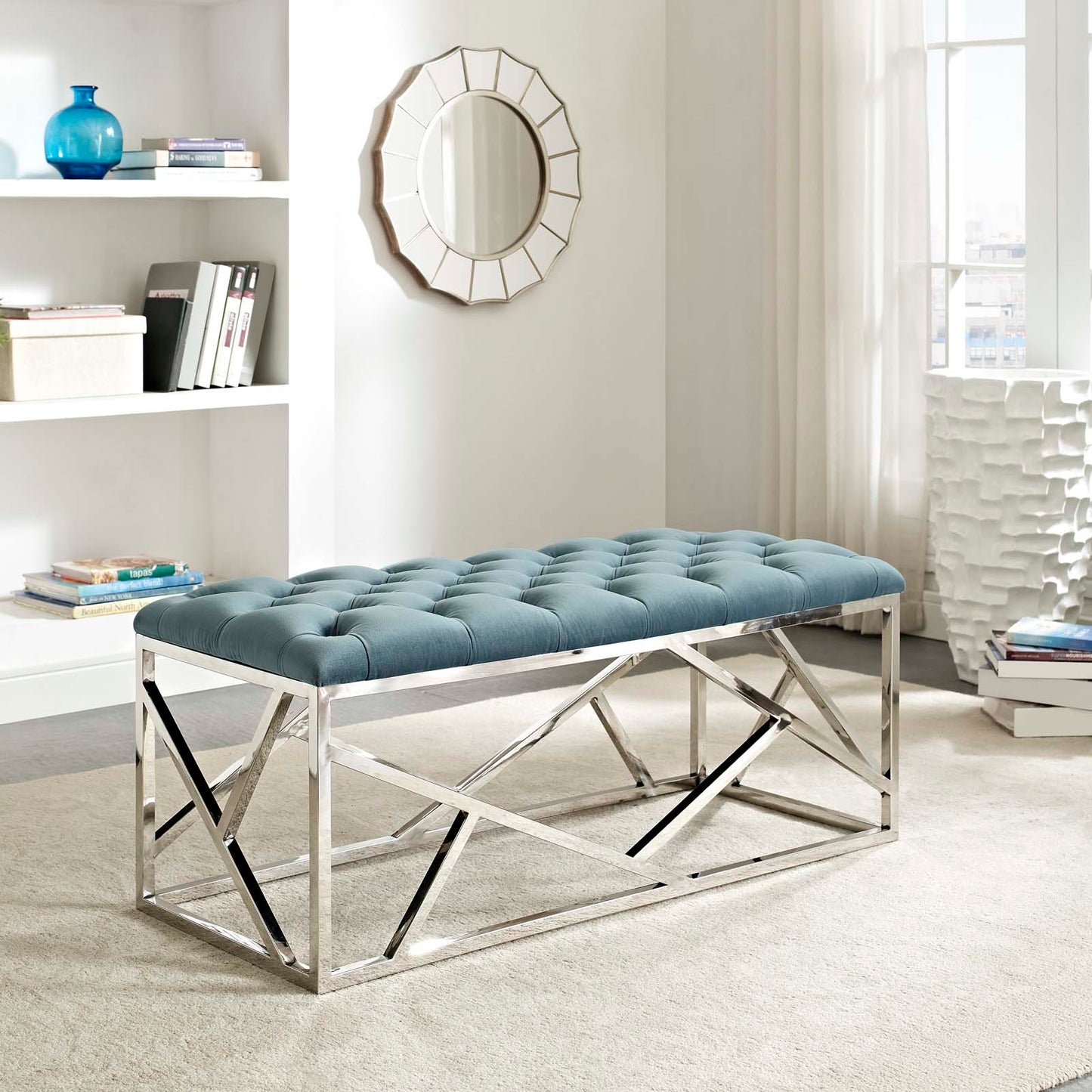 Modway Intersperse Bench | Stools & Benches | 