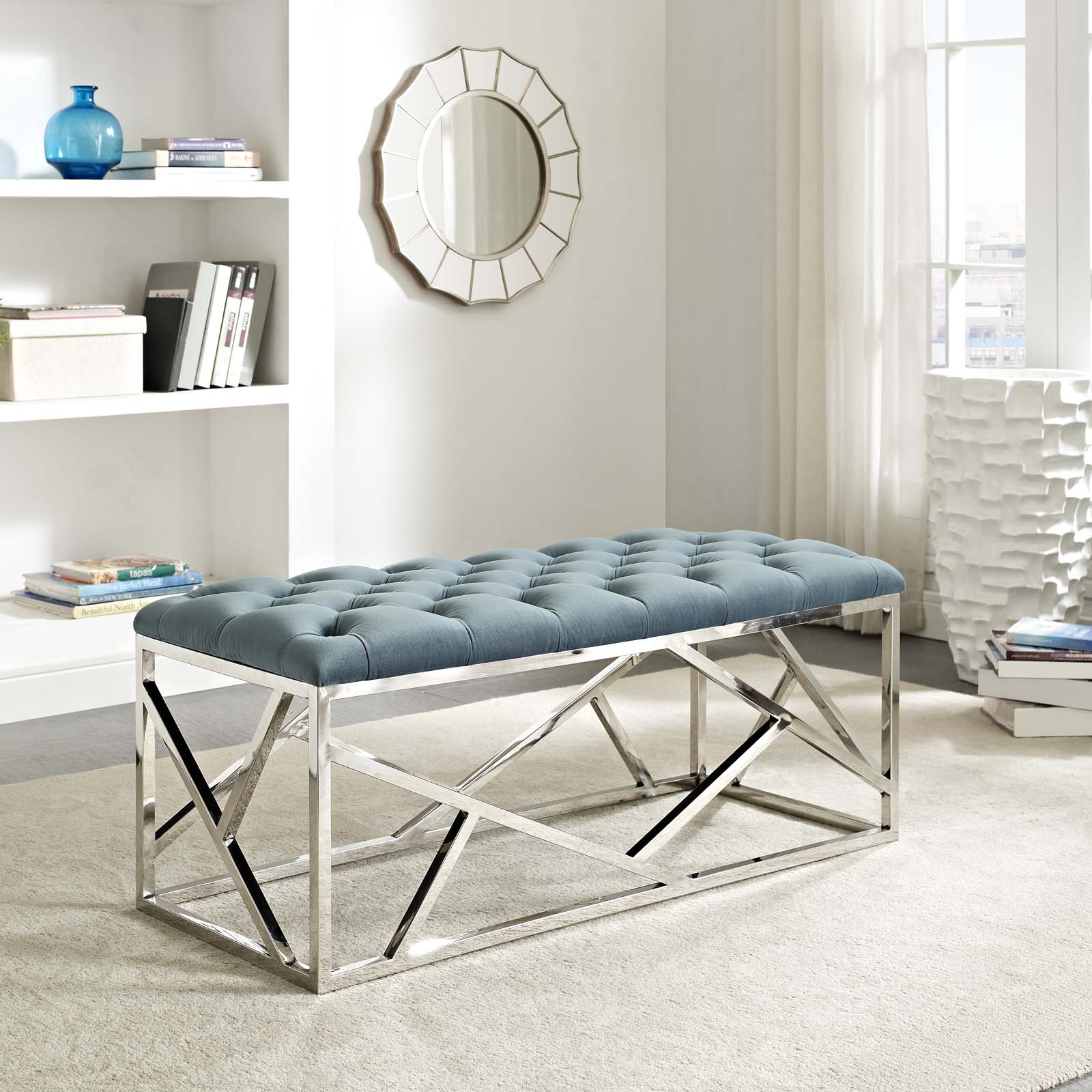 Modway Intersperse Bench | Stools & Benches | 