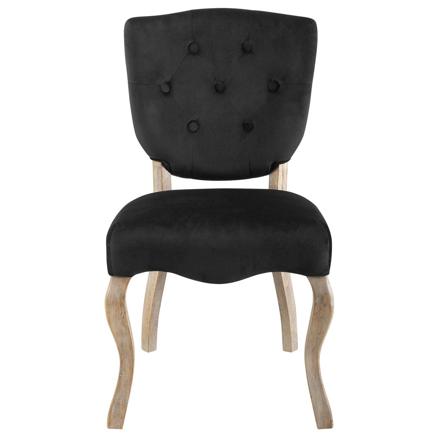 Modway Array Vintage French Performance Velvet Dining Side Chair