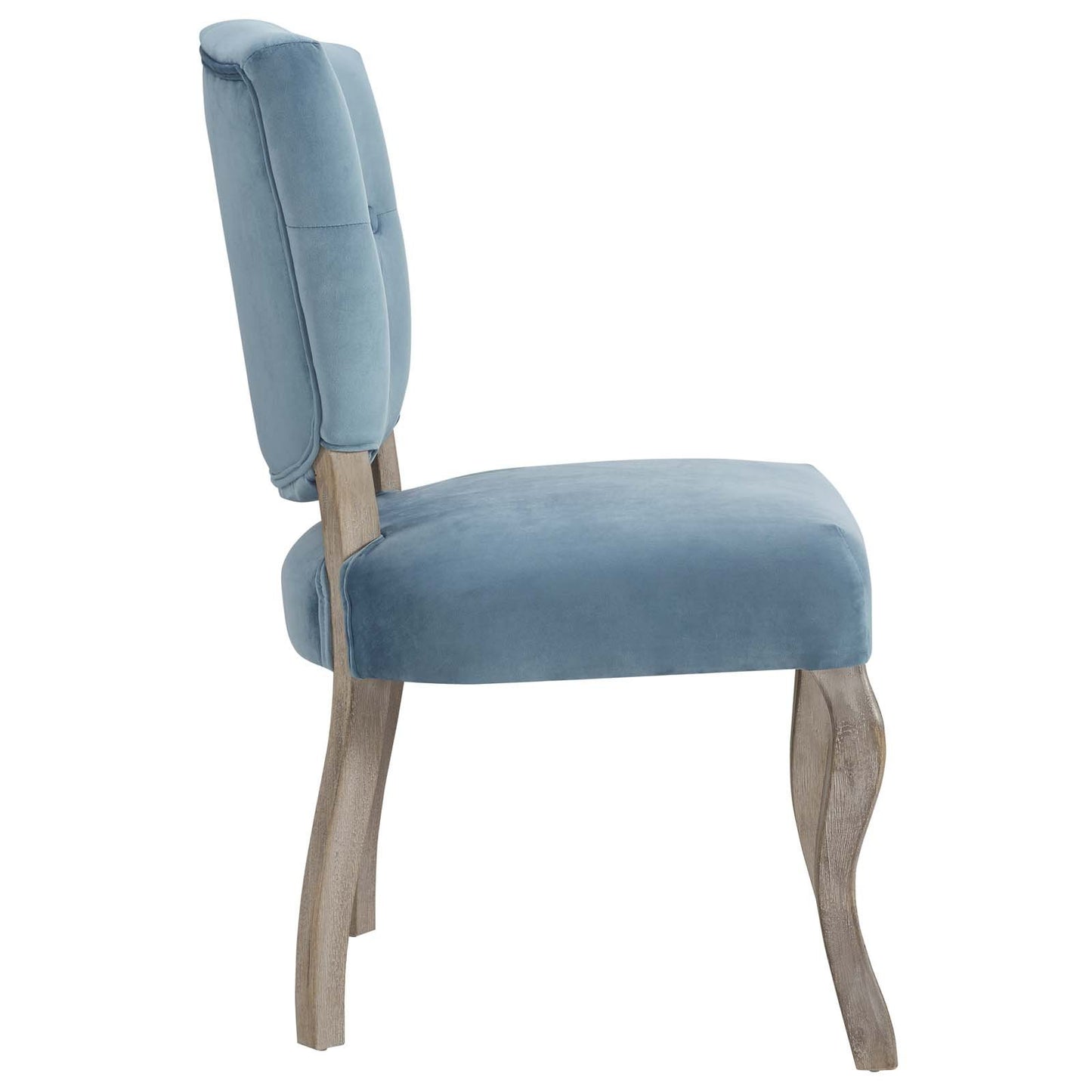 Modway Array Vintage French Performance Velvet Dining Side Chair