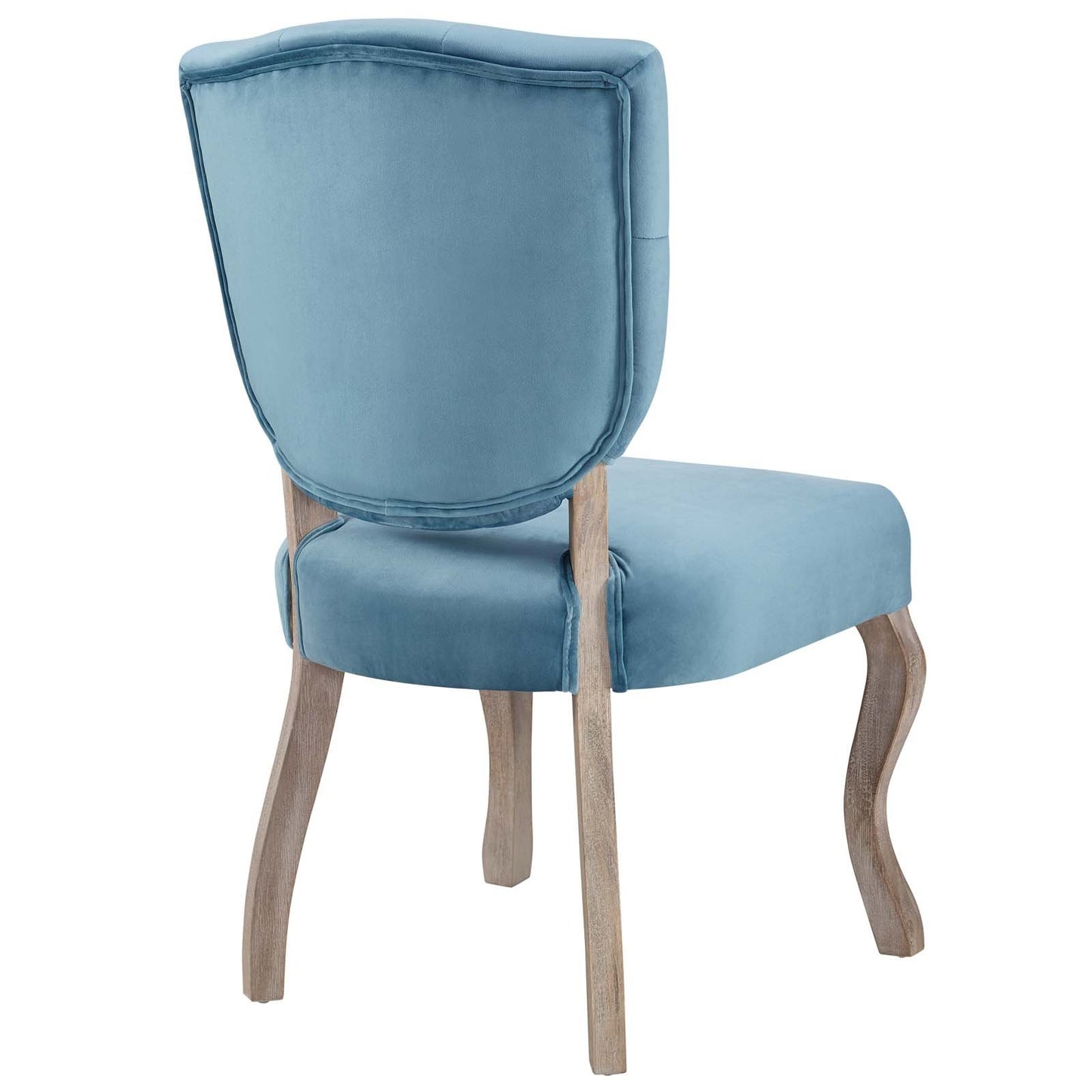 Modway Array Vintage French Performance Velvet Dining Side Chair