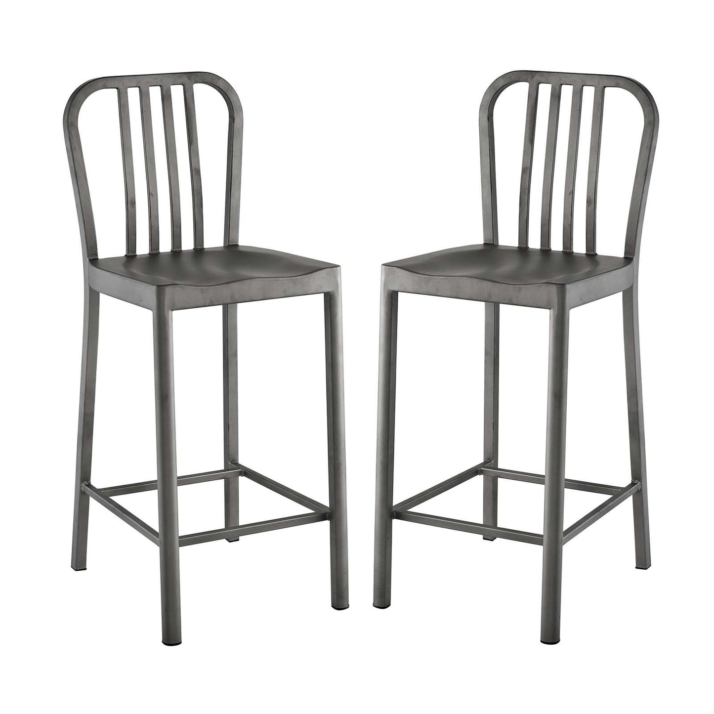 Modway Clink Counter Stool Set of 2