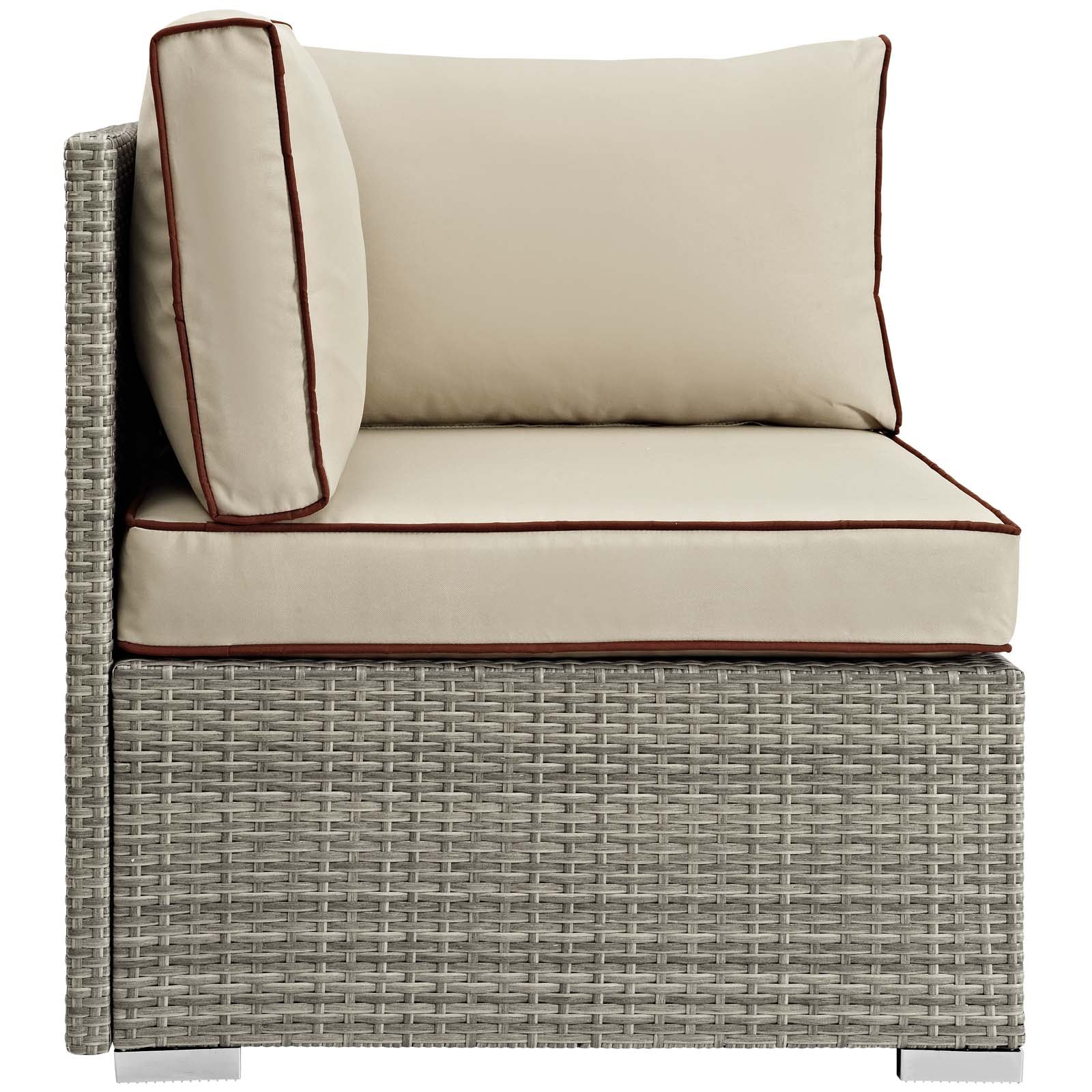 Modway Repose Outdoor Patio Corner | Outdoor Chairs | Modishstore-15