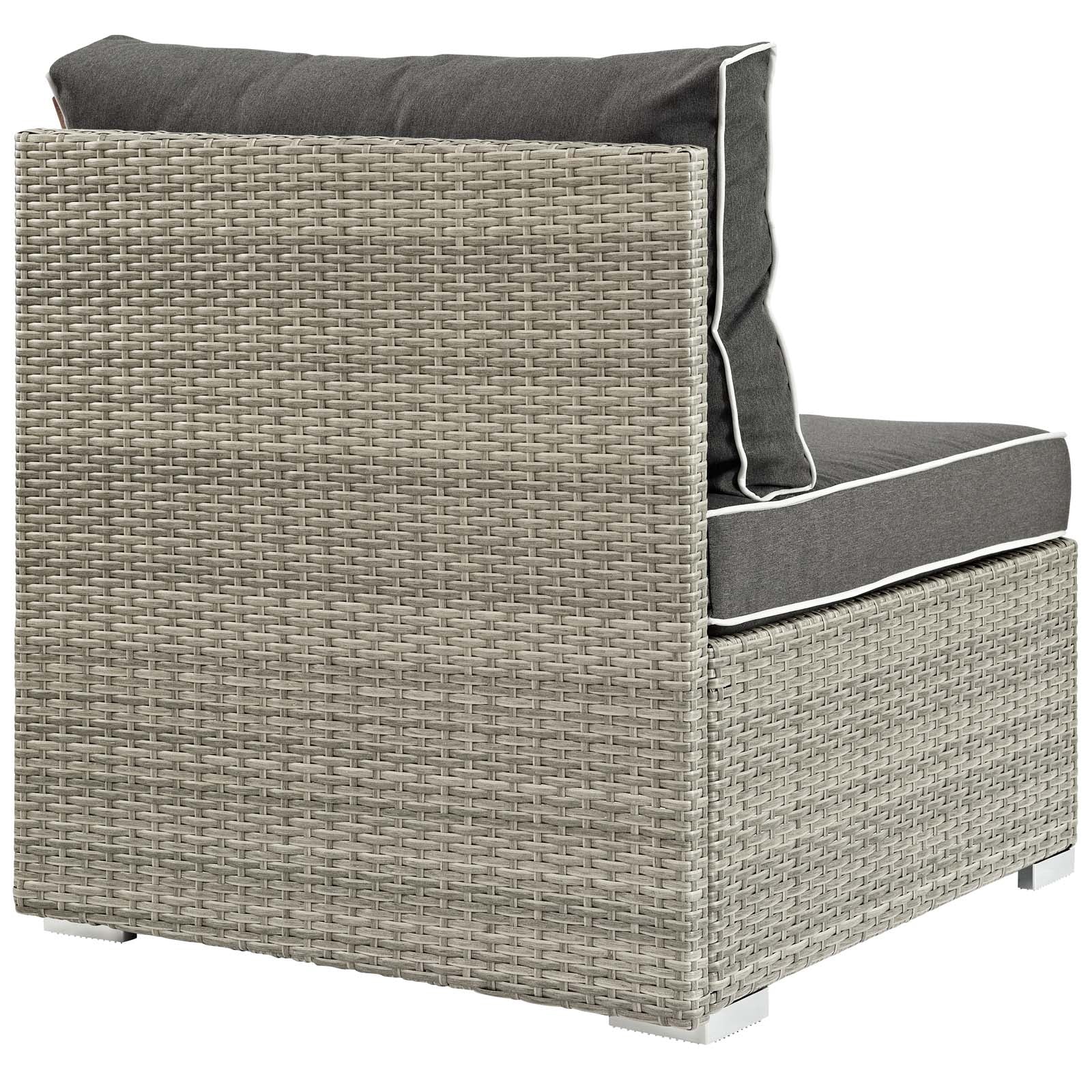 Modway Repose Outdoor Patio Armless Chair | Outdoor Chairs | Modishstore-16