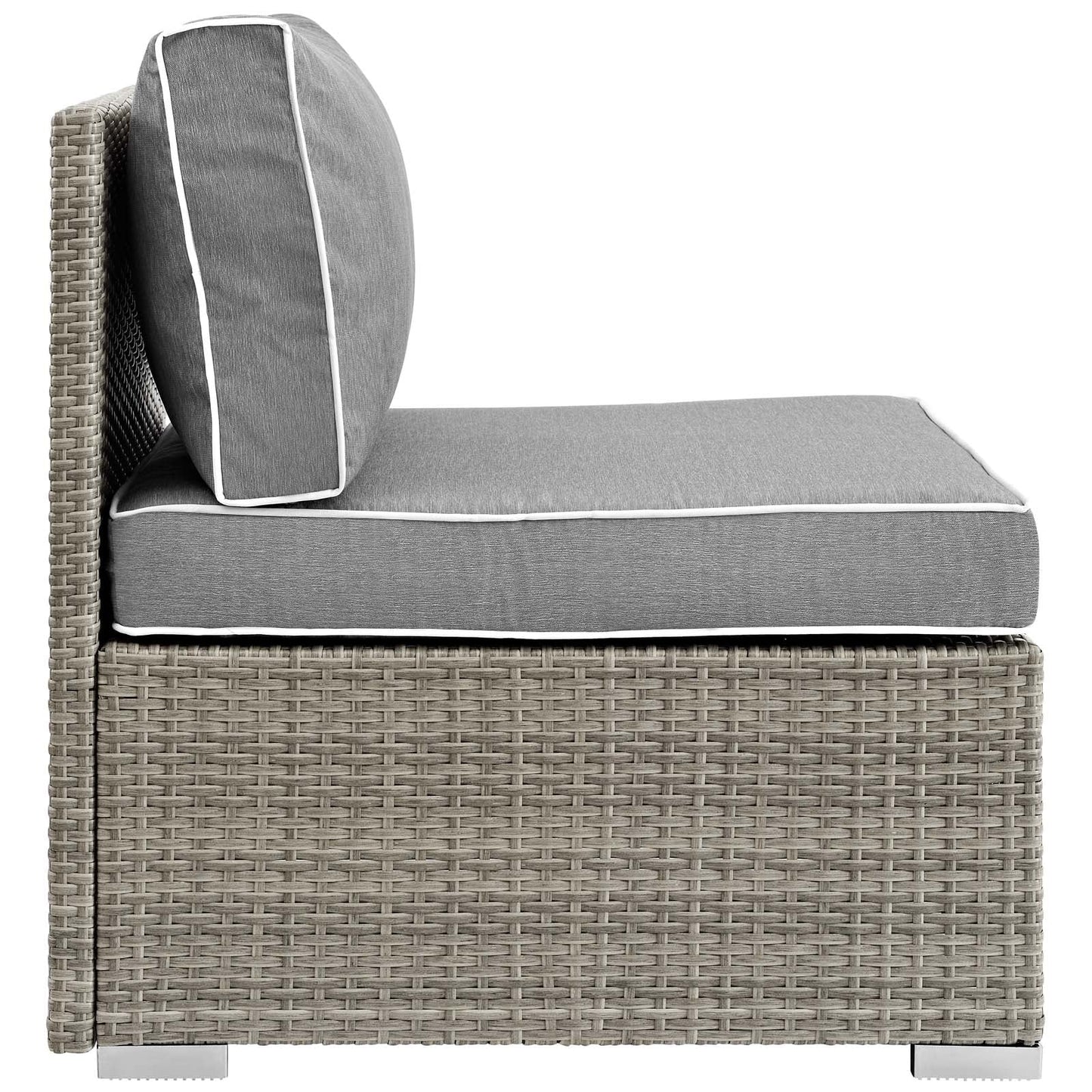 Modway Repose Outdoor Patio Armless Chair | Outdoor Chairs | Modishstore-3